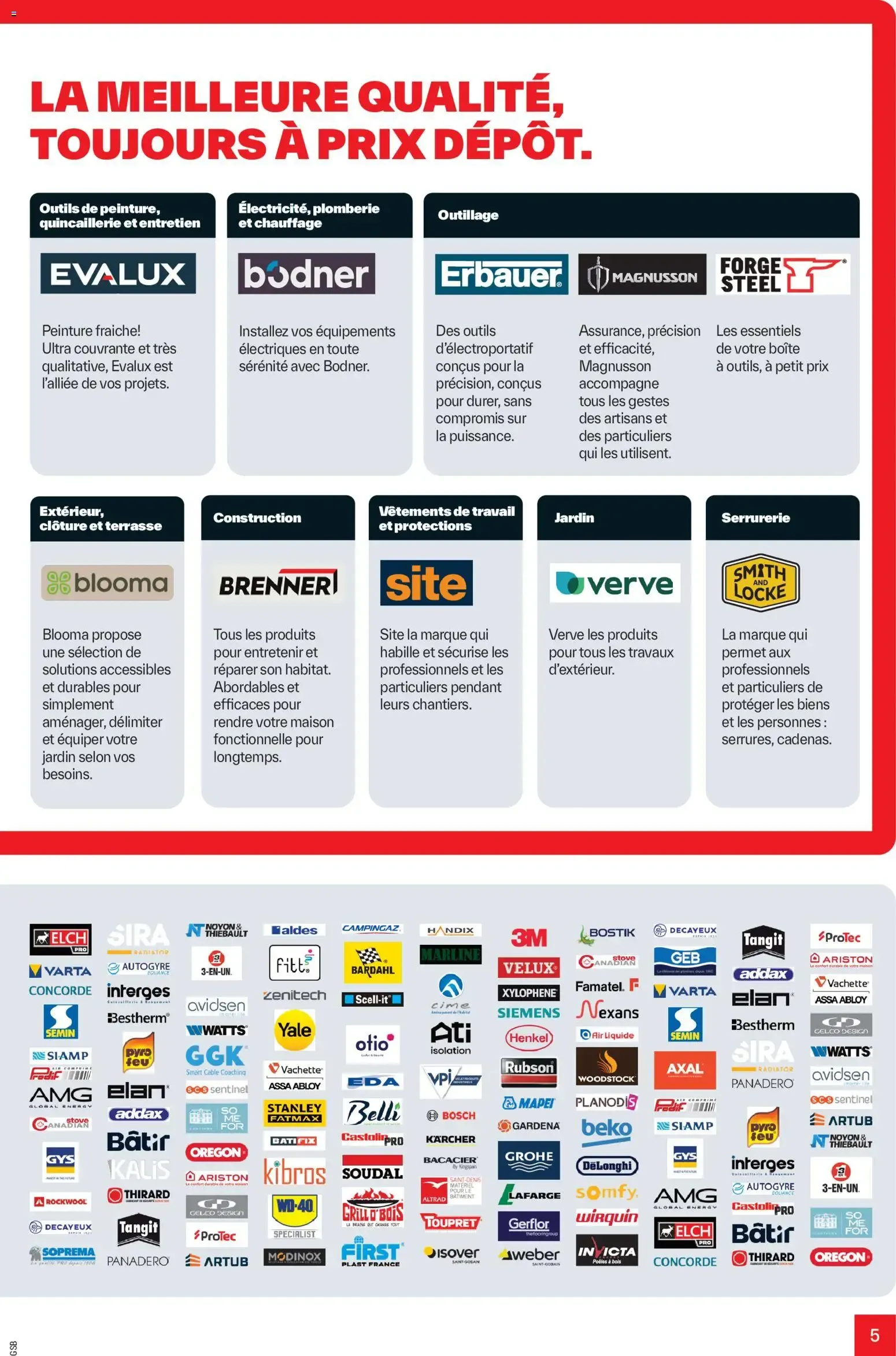 L'Officiel du Bricolage Été 2026 du 16 juin au 31 août 2026 - Catalogue page 5
