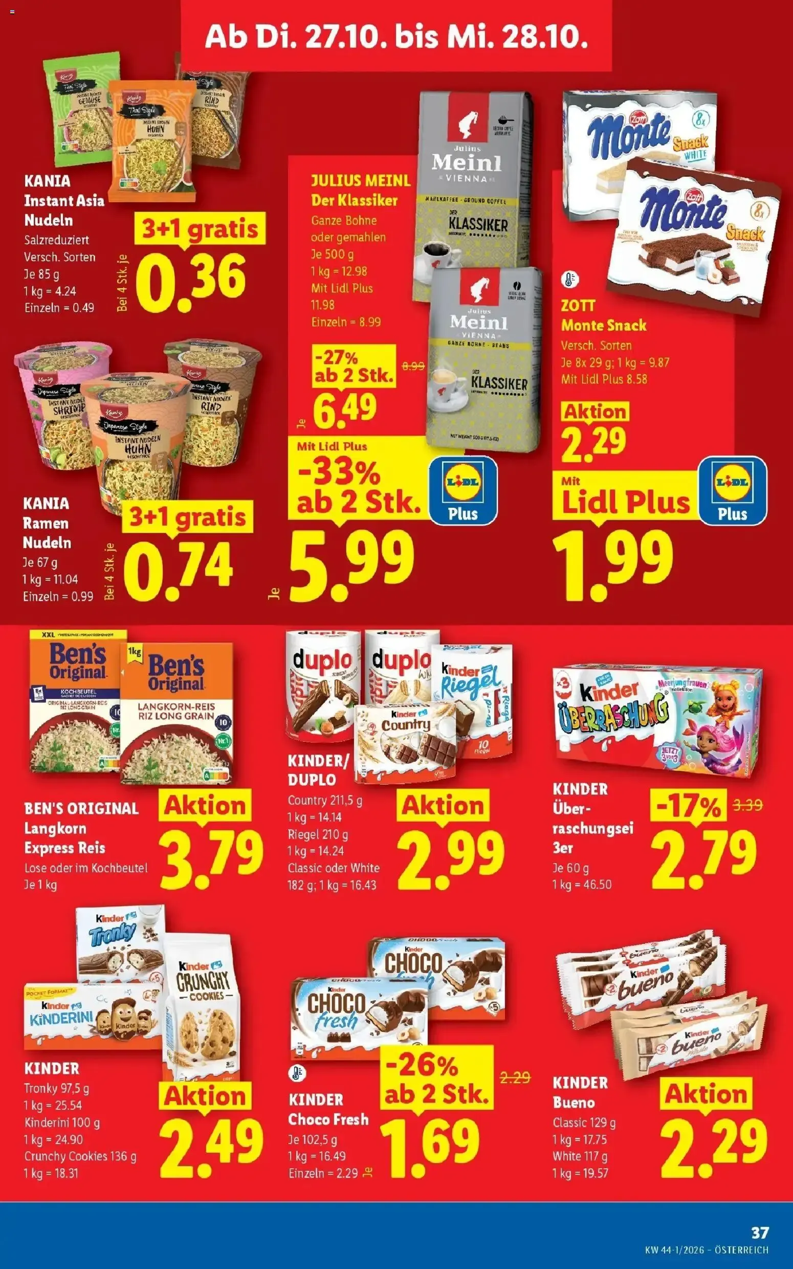 Lidl Aktion von 22. Oktober bis 24. Oktober 2026 - Flugblätt seite  46