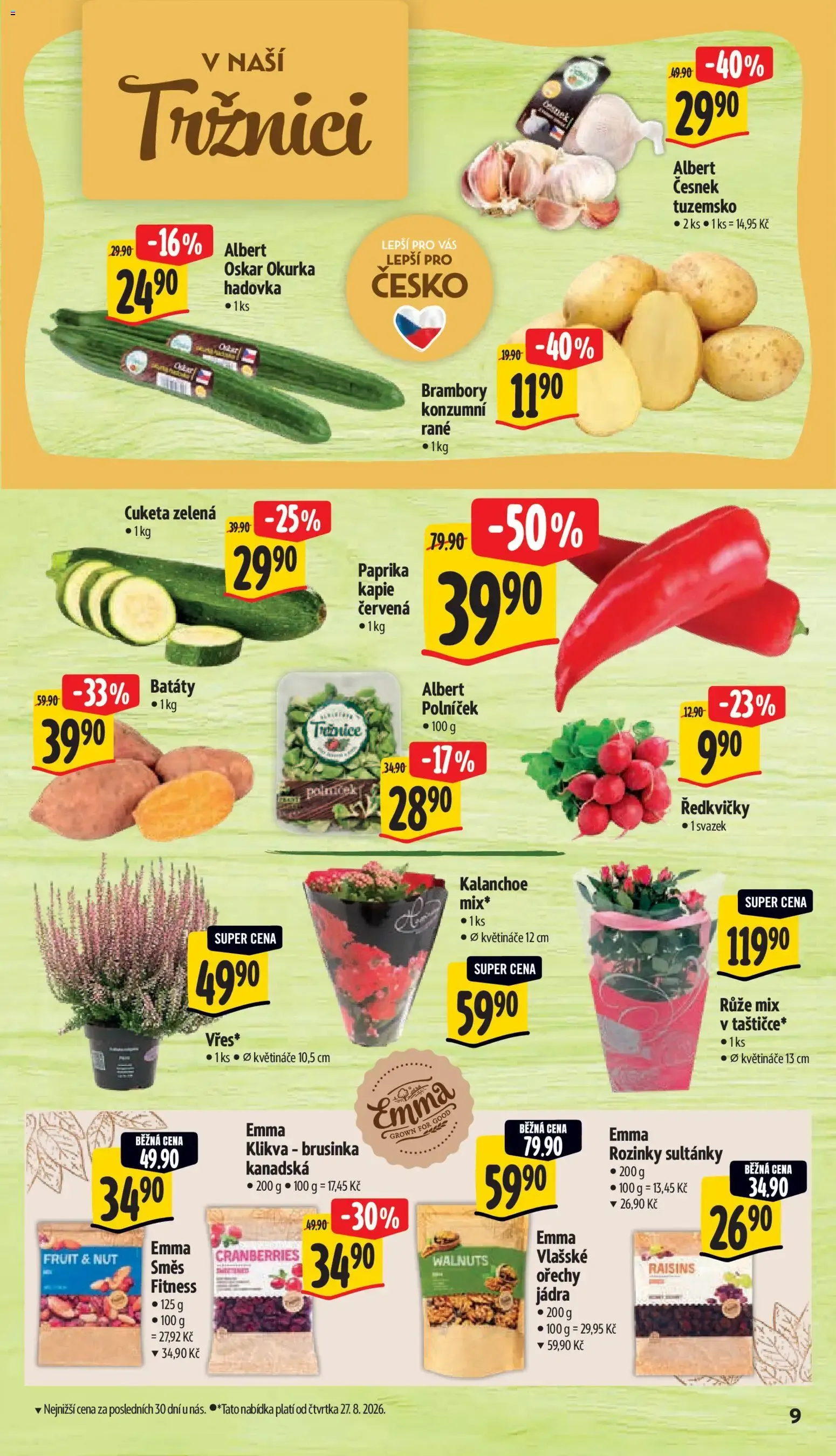Albert leták - Supermarket od 26.08.2026 - Akční leták - 26. srpna 1. září 2026 - Page 15