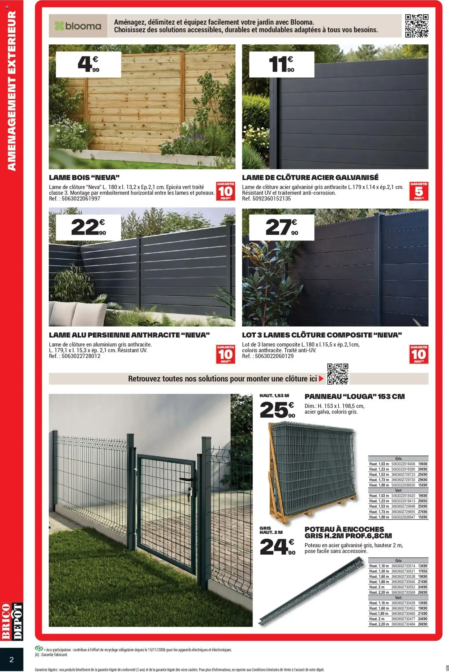 Brico Dépôt catalogue à partir du 21/08/2026 - promo en ligne du 21 août au 3 septembre 2026 - Catalogue page 2