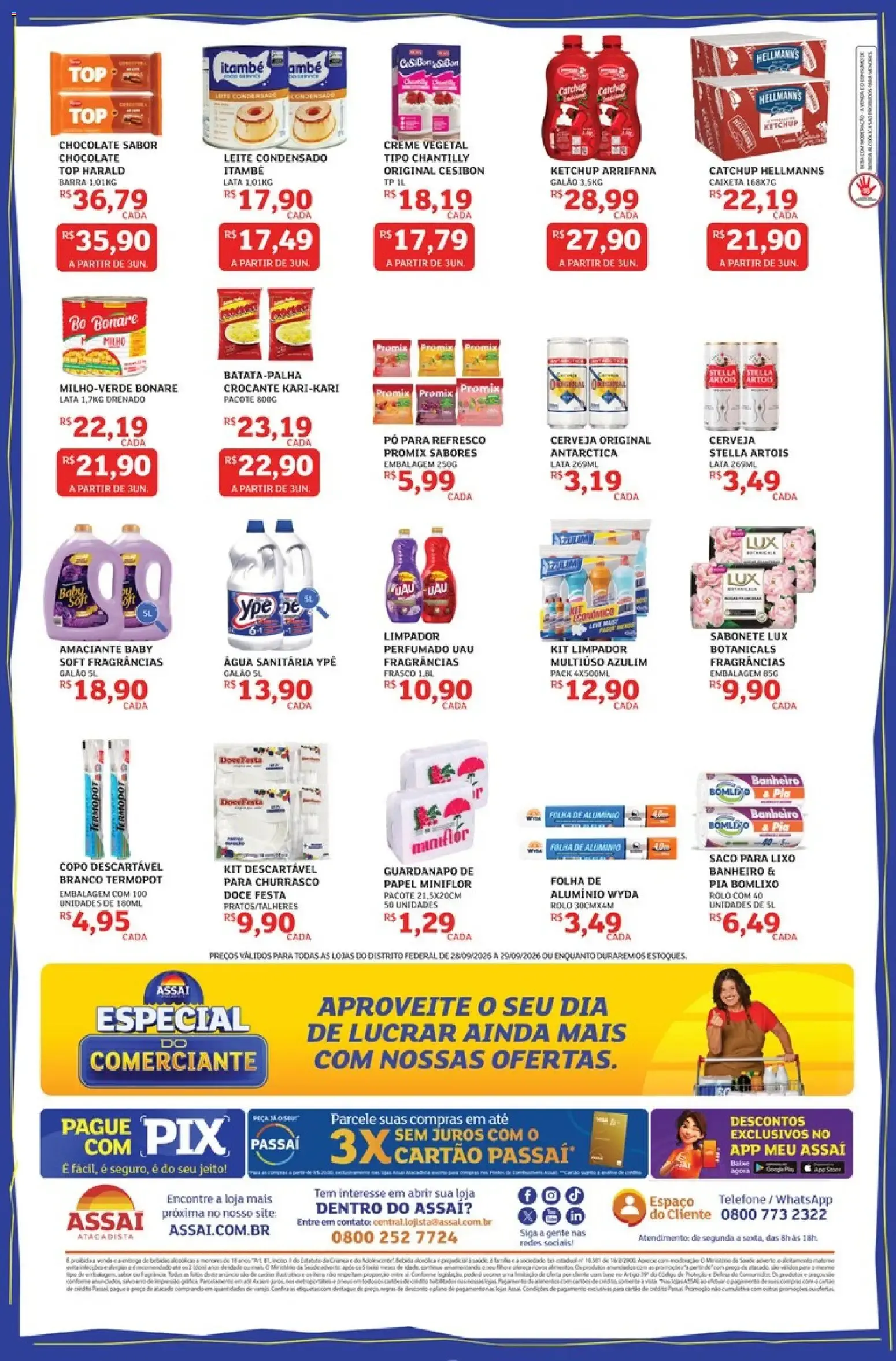 Encarte de Assaí Atacadista - Especial do Comerciante 28 de setembro até 29 de setembro 2026 - Pagina 2