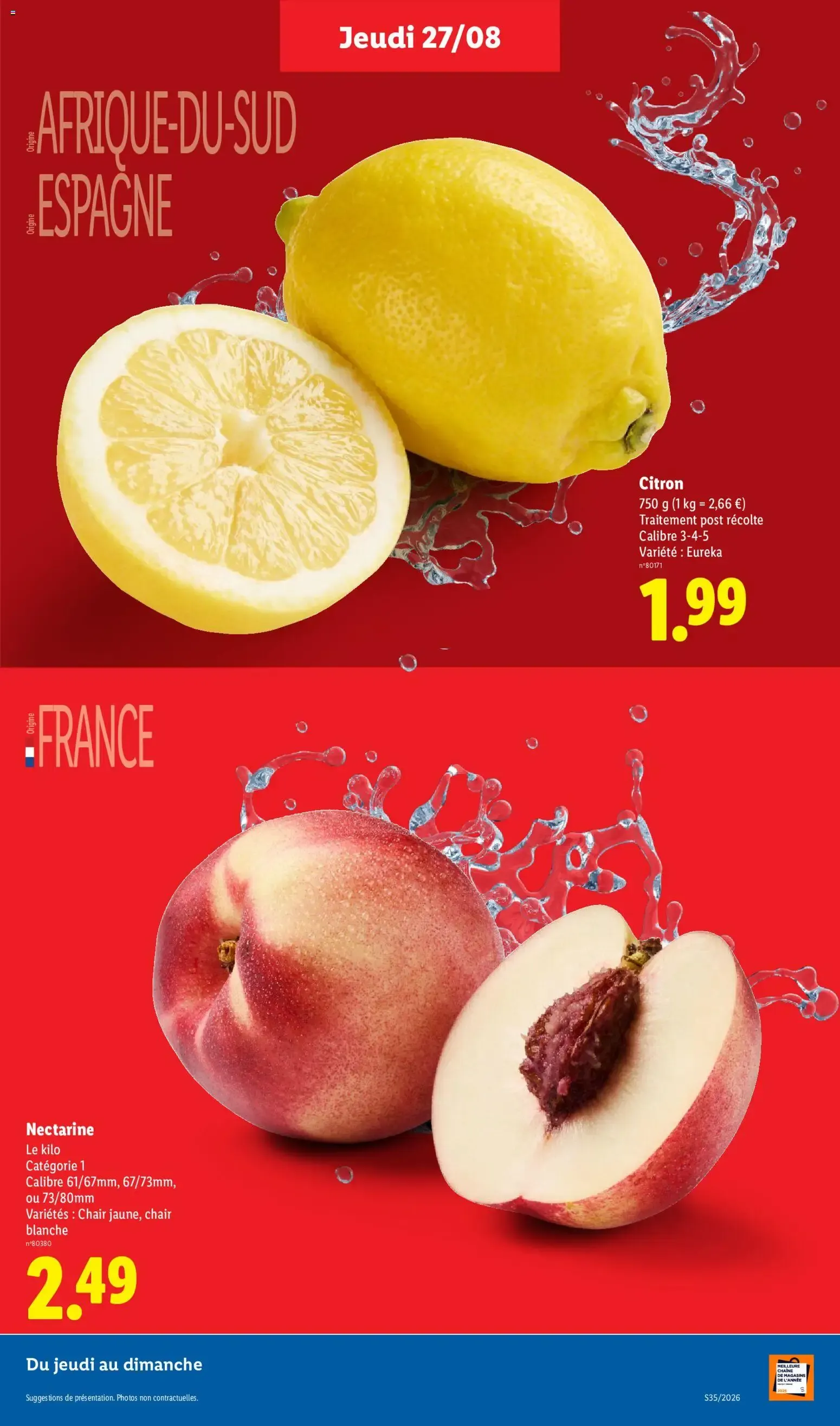 LIDL La rentrée des économies du 27 août au 2 septembre 2026 - Catalogue page 5