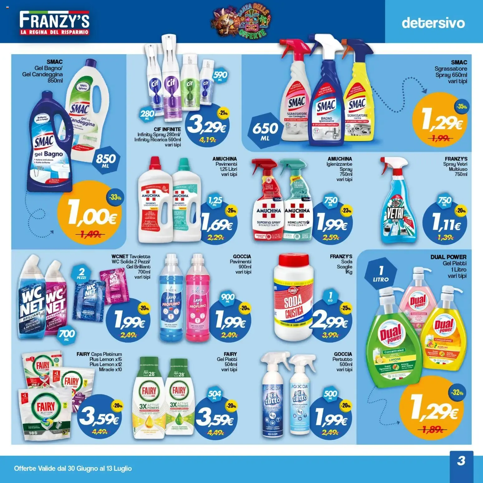 Franzy's - La Regina del Risparmio da 30 giugno a 13 luglio di 2026 - Pagina del volantino 3