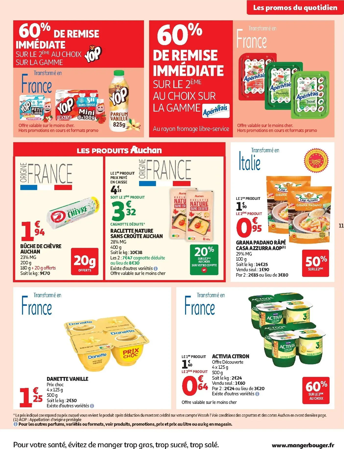 Current Auchan Supermarché leaflet valid from du mardi 20/10/2026 to du samedi 24/10/2026 du 20 octobre au 24 octobre 2026 - Catalogue page 11