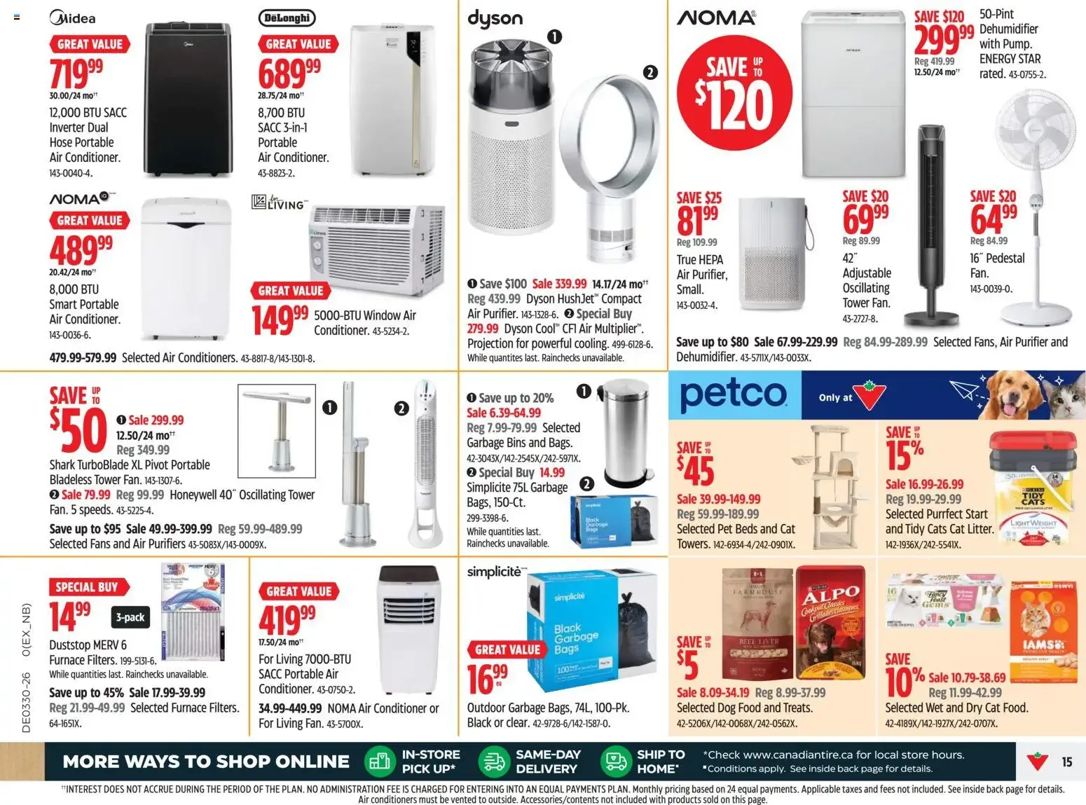 Canadian Tire weekly flyer from Jul 23, 2026 > weekly specials & deals from July 23 to July 29 2026 - flyer page 15