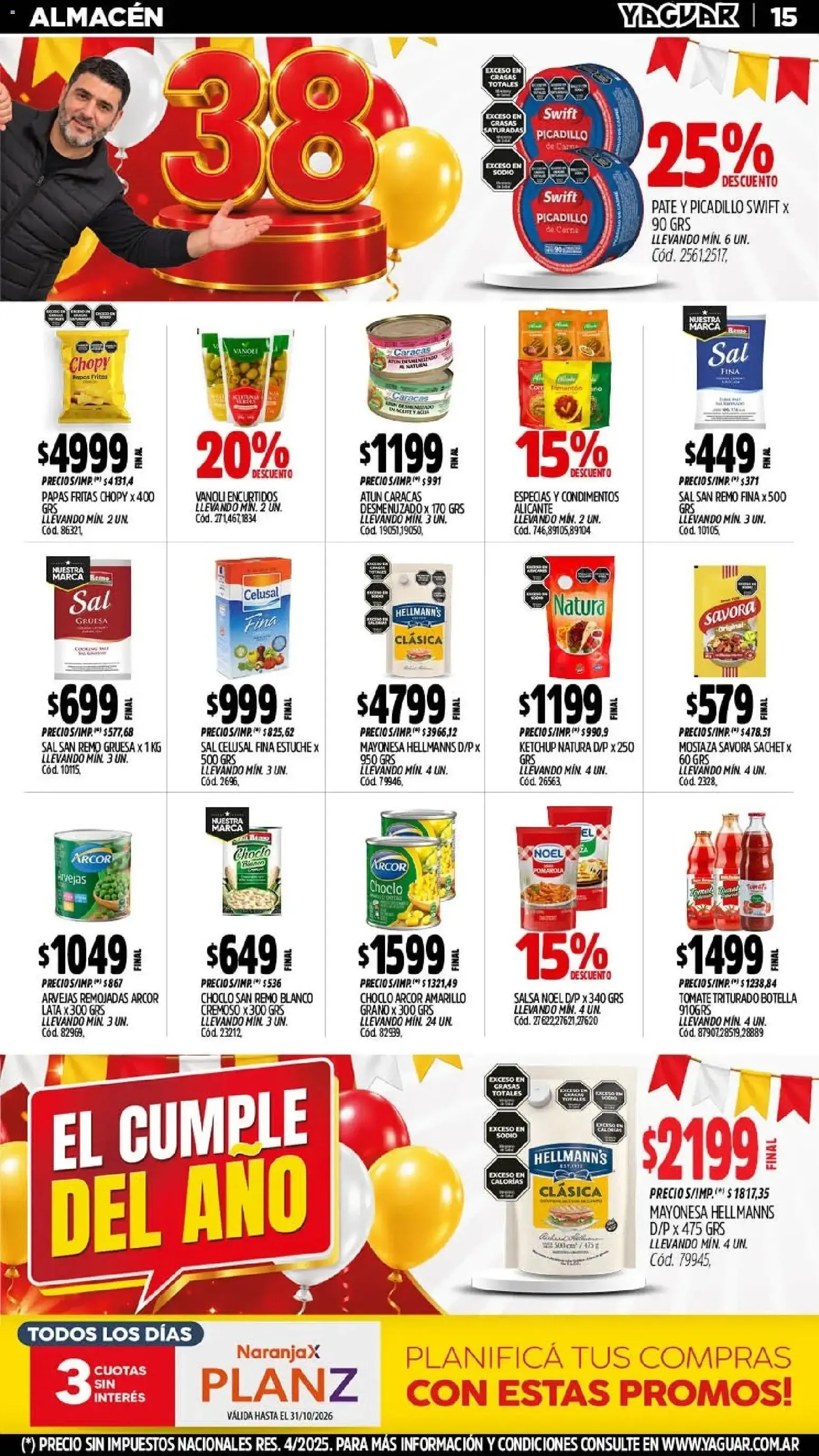 Ofertas de Yaguar - Oferta Semanal Santa Fé del 05/10/2026 - 11/10/2026 5 de octubre al 11 de octubre 2026 - Página 14 del catálogo