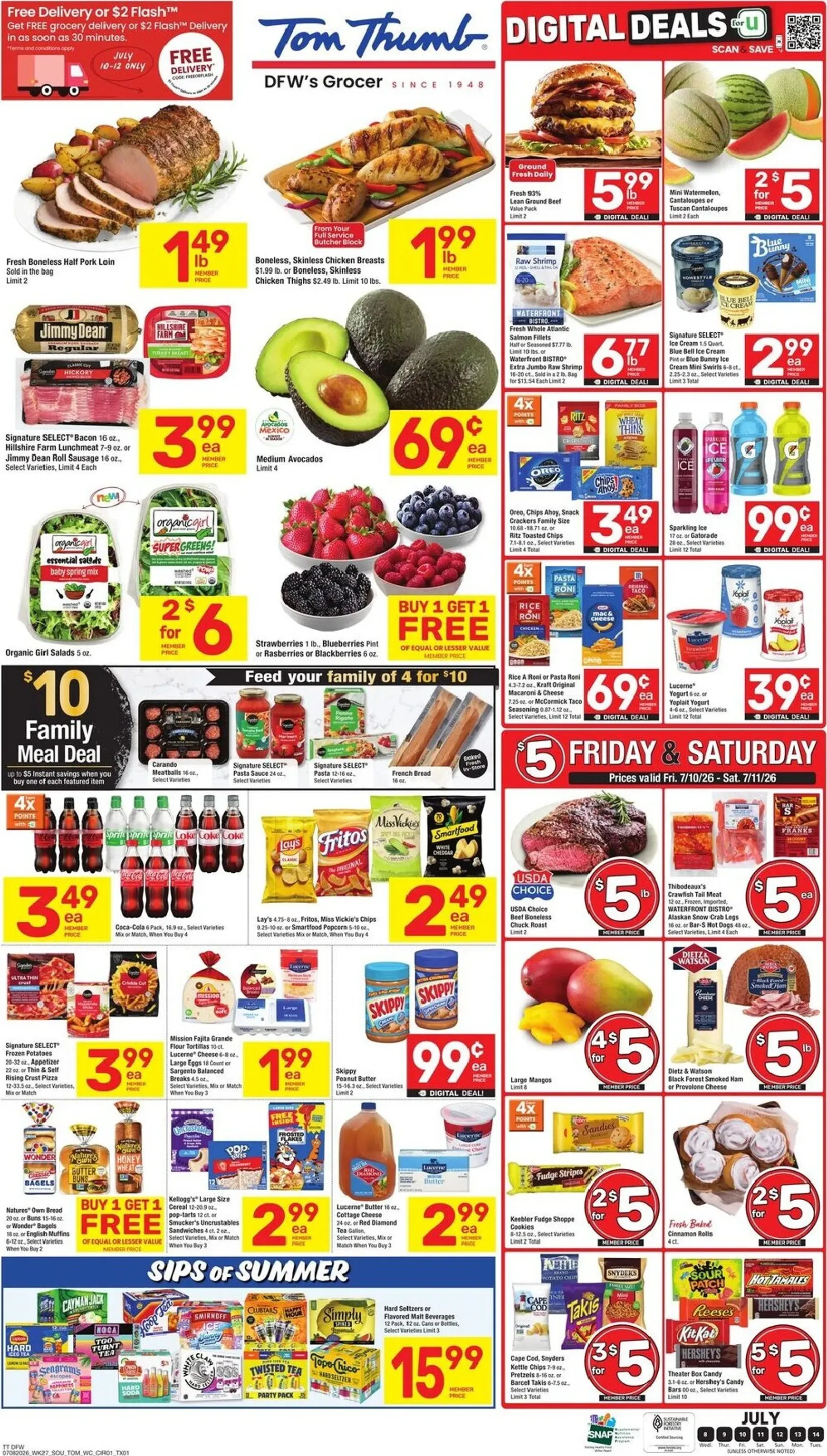 Weekly ad Current Tom Thumb leaflet valid from Wednesday 07/08/2026 to Tuesday 07/14/2026 from July 8 to July 14 2026 - Page 3
