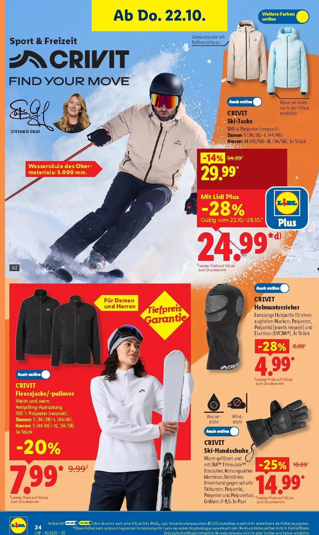 Lidl Prospekt – von Montag 19.10.2026 bis Samstag 24.10.2026 von 19. Oktober bis 24. Oktober 2026 - Prospekt seite 55