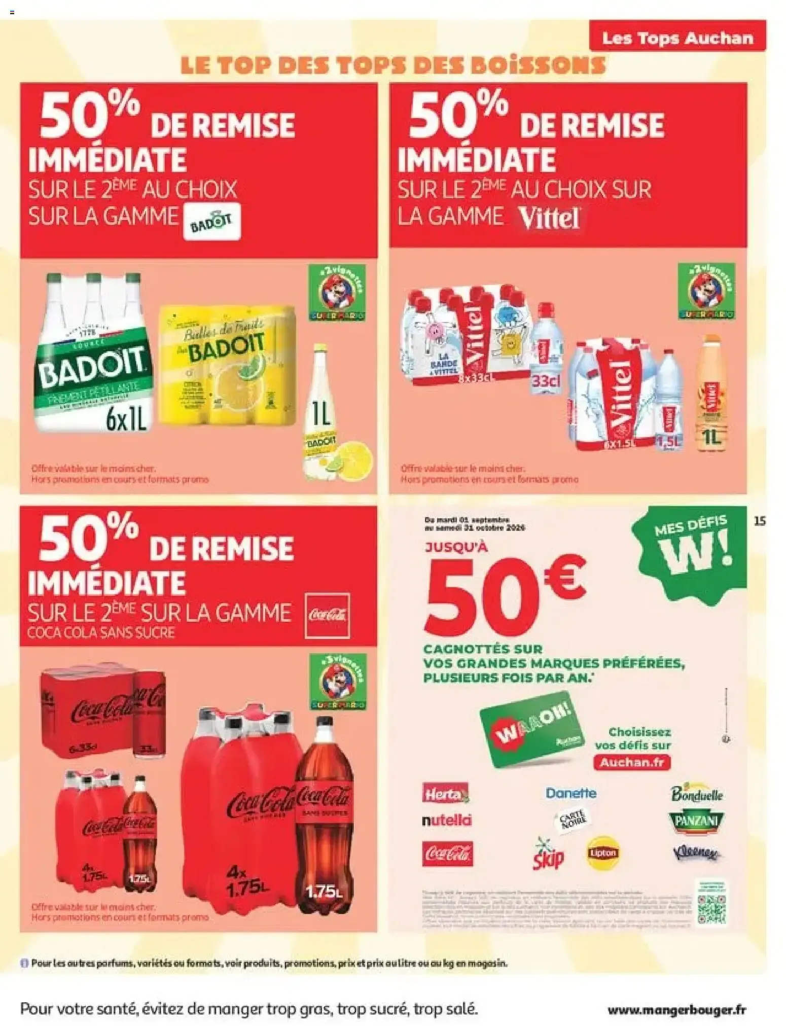 LES TOPS DE LA RENTRÉE du 1 septembre au 13 septembre 2026 - Catalogue page 15