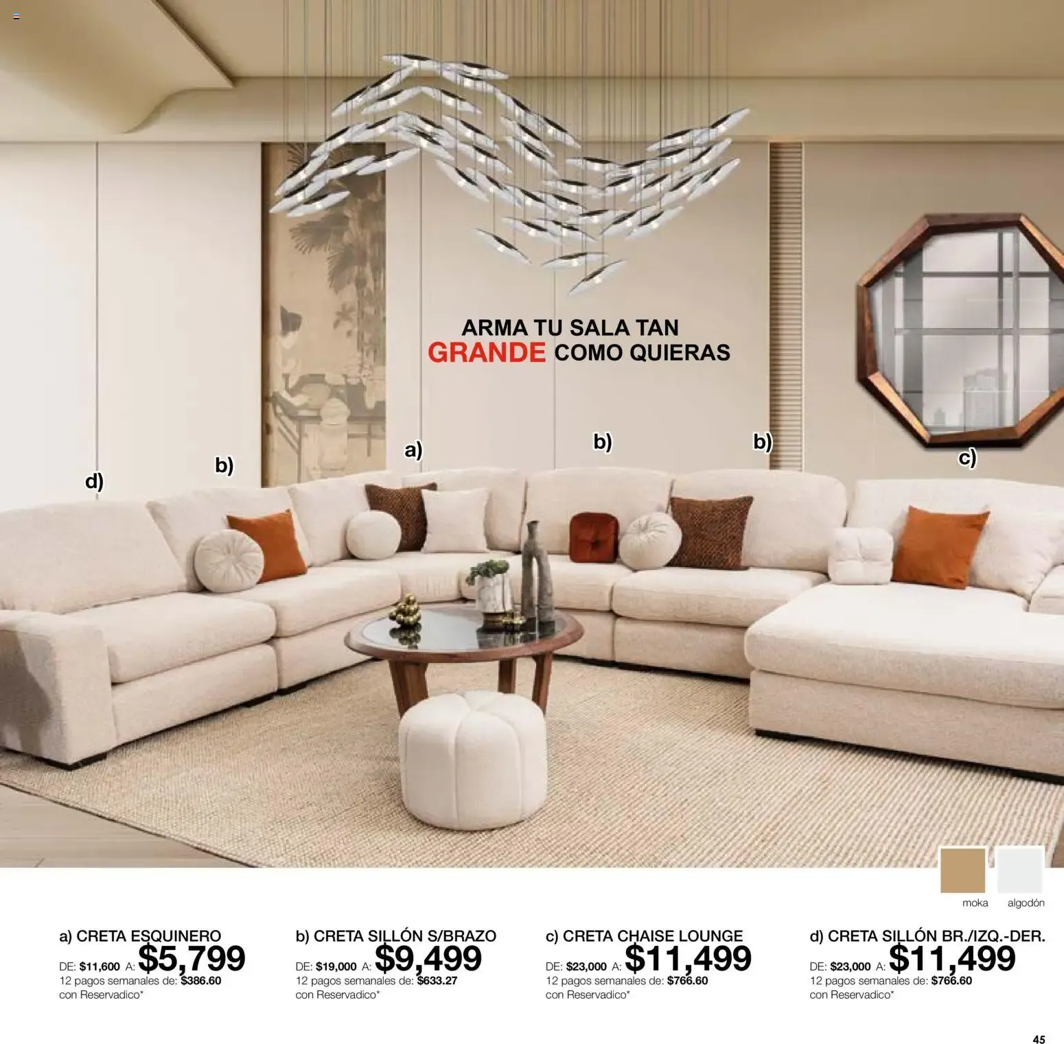 Catálogo de Muebles Dico - Medio Año Medio Precio 1 de julio al 31 de julio 2026 - Pagina 45