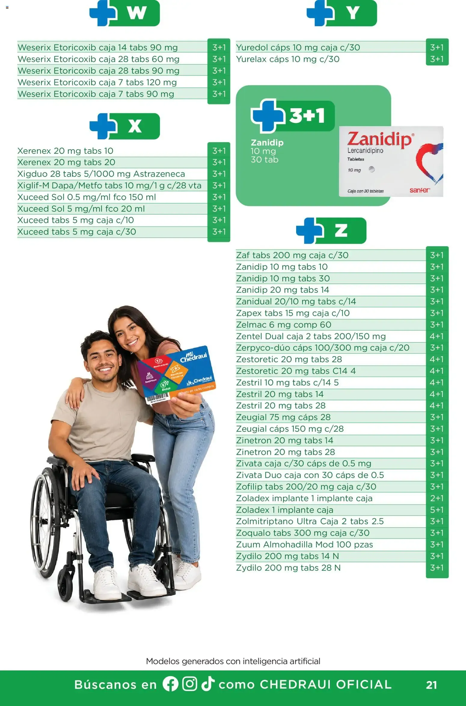 Catálogo de Chedraui folleto Plan de farmacia (01/07/2026 - 30/09/2026) - catálogo en línea 1 de julio al 30 de septiembre 2026 - Pagina 21