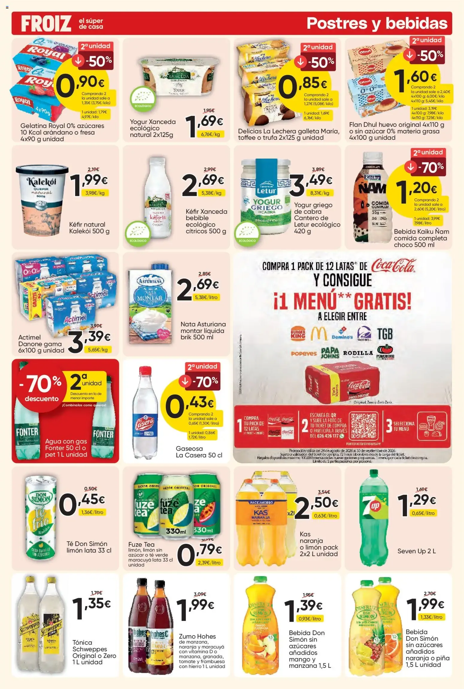 Catálogo de Froiz folleto del 27/08/2026 | Ofertas 27 de agosto al 14 de septiembre 2026 - Página 9