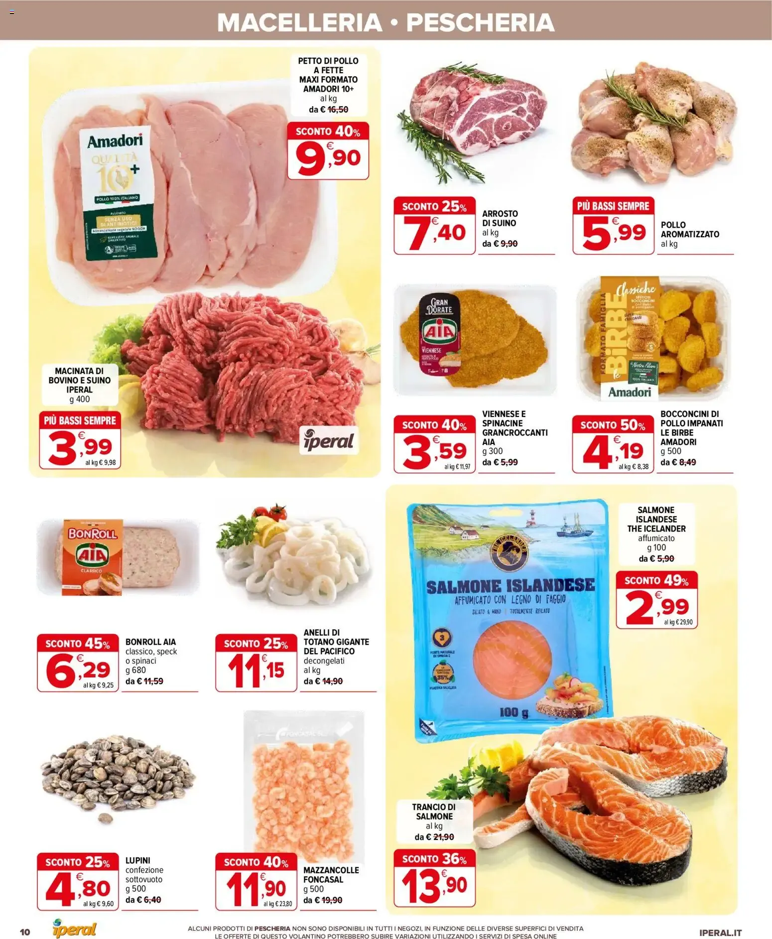 Iperal Supermercati Sotto Costo da 3 settembre a 15 settembre di 2026 - Pagina del volantino 10