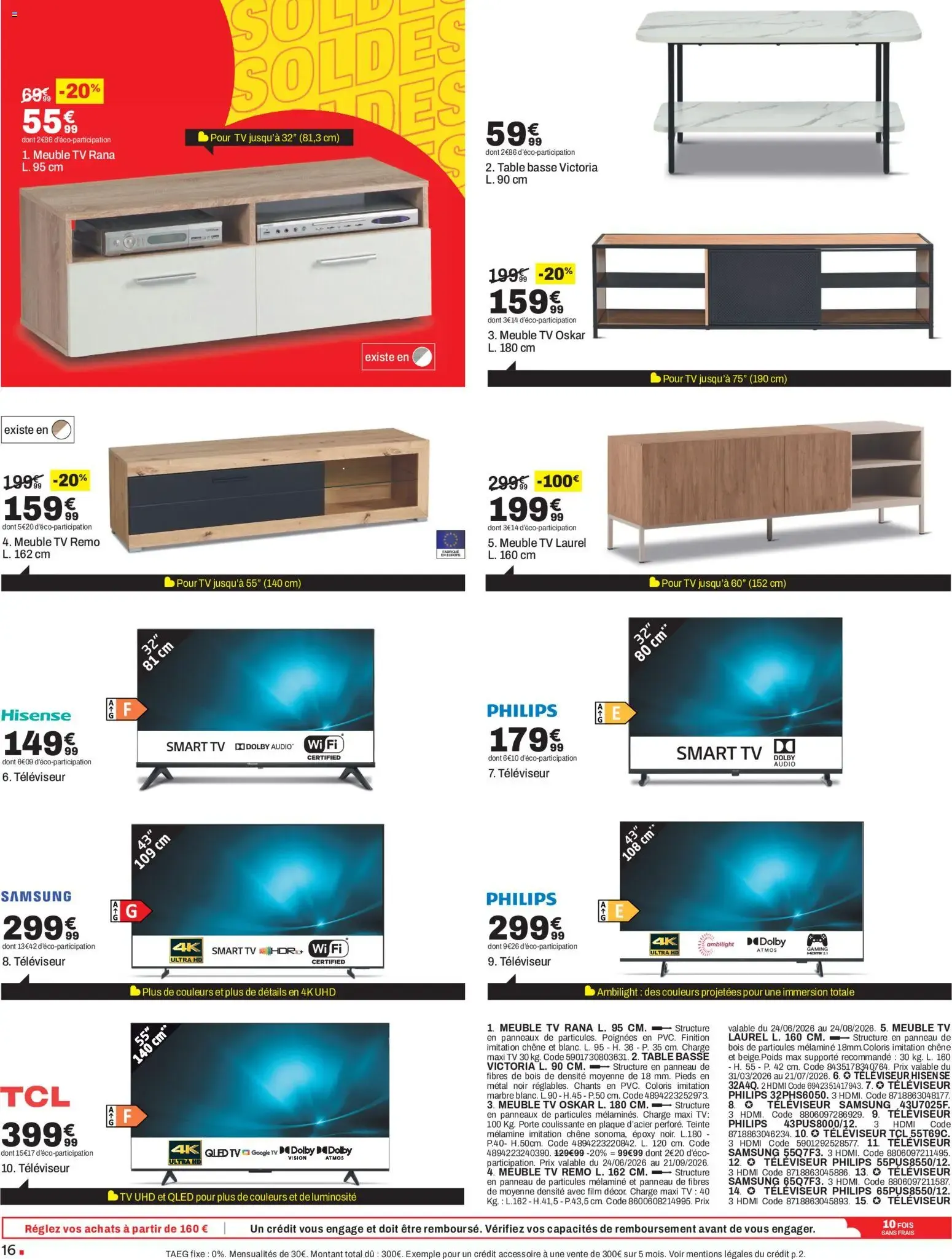 BUT Soldes du 23 juin au 27 juillet 2026 - Catalogue page 16