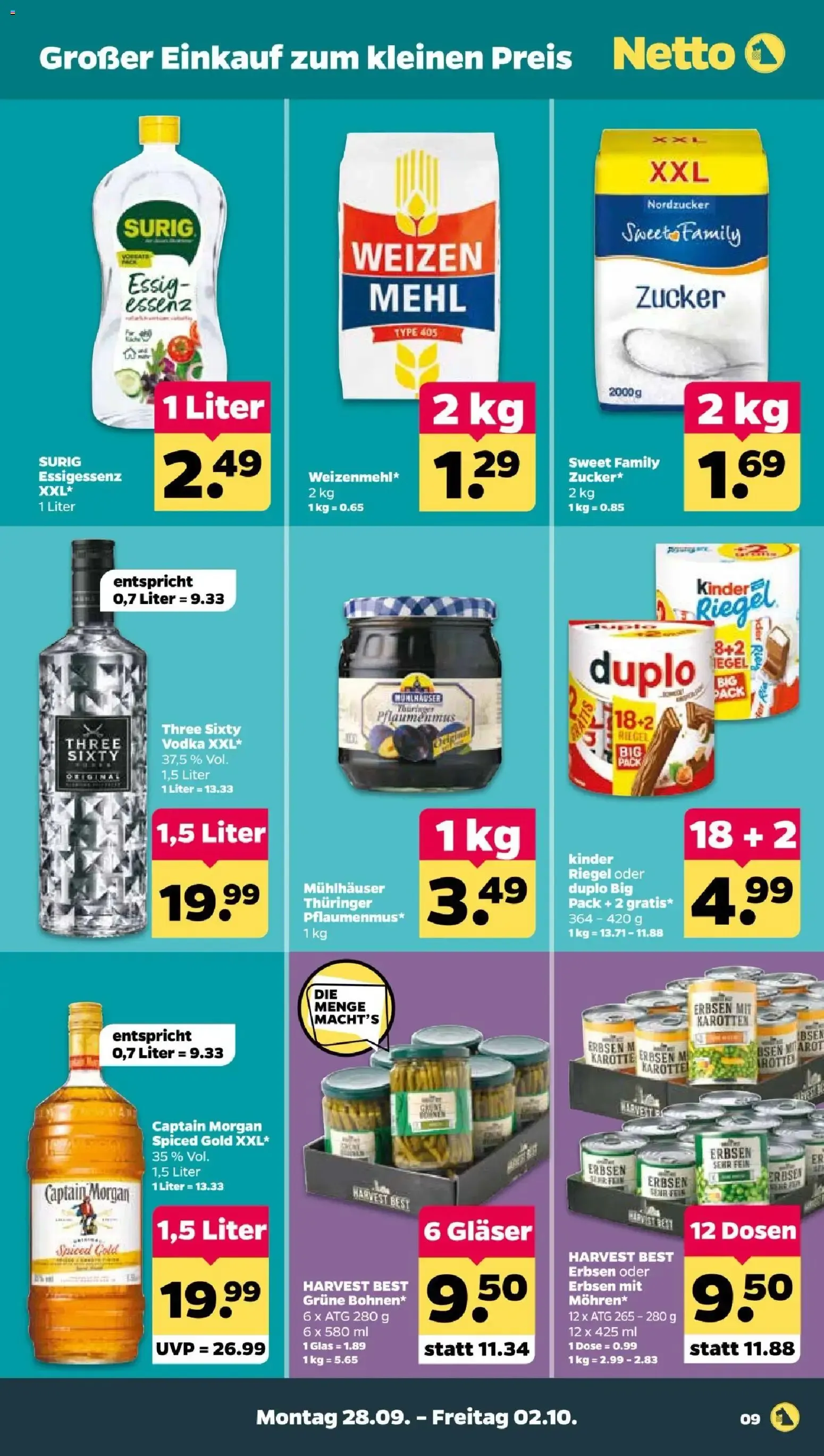 Netto Prospekt ab 28.09.2026 → Angebote nächste Woche von 28. September bis 2. Oktober 2026 - Prospekt seite 13