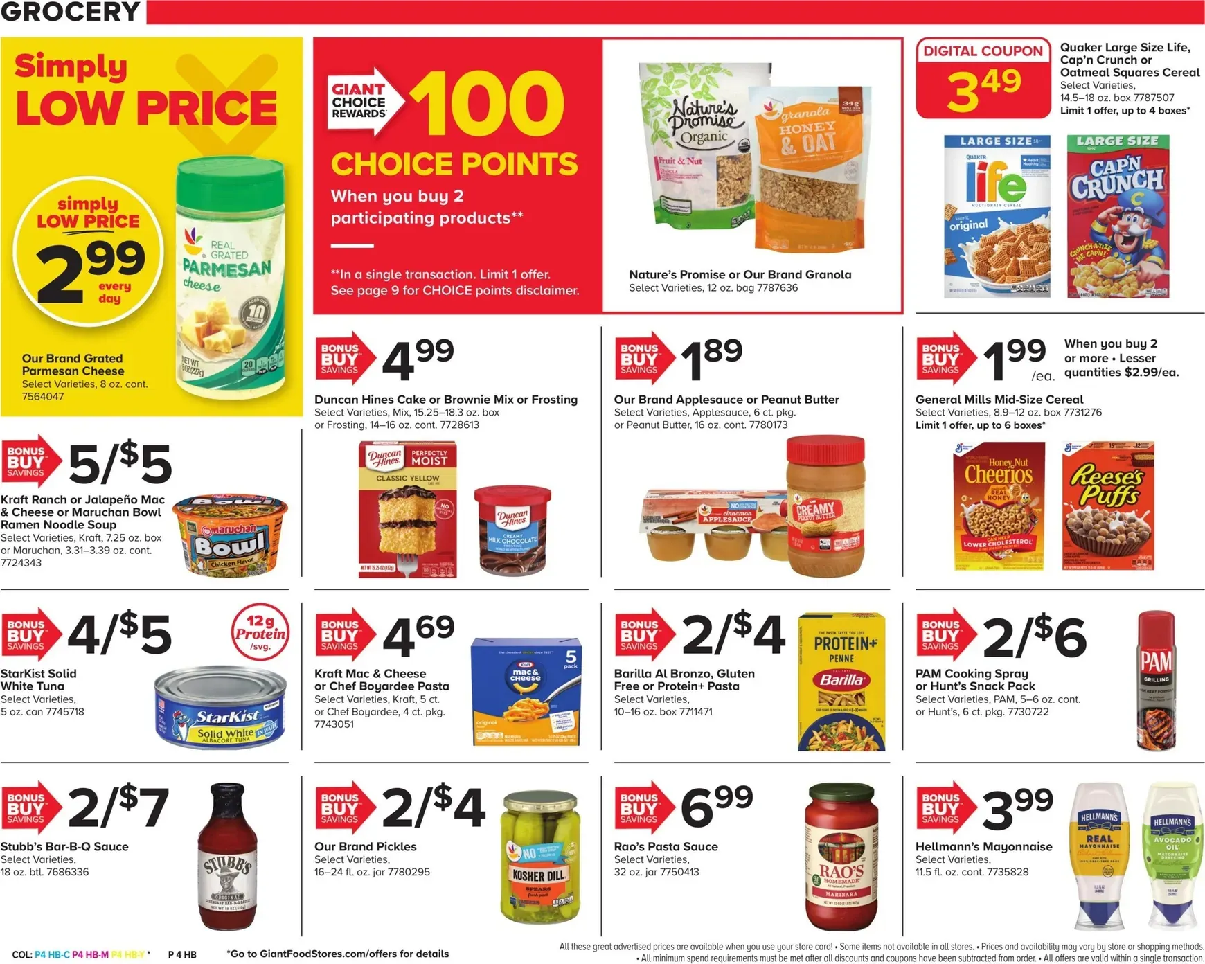 Weekly ad Current The Giant Company leaflet valid from Friday 06/12/2026 to Thursday 06/18/2026 from June 12 to June 18 2026 - Page 9