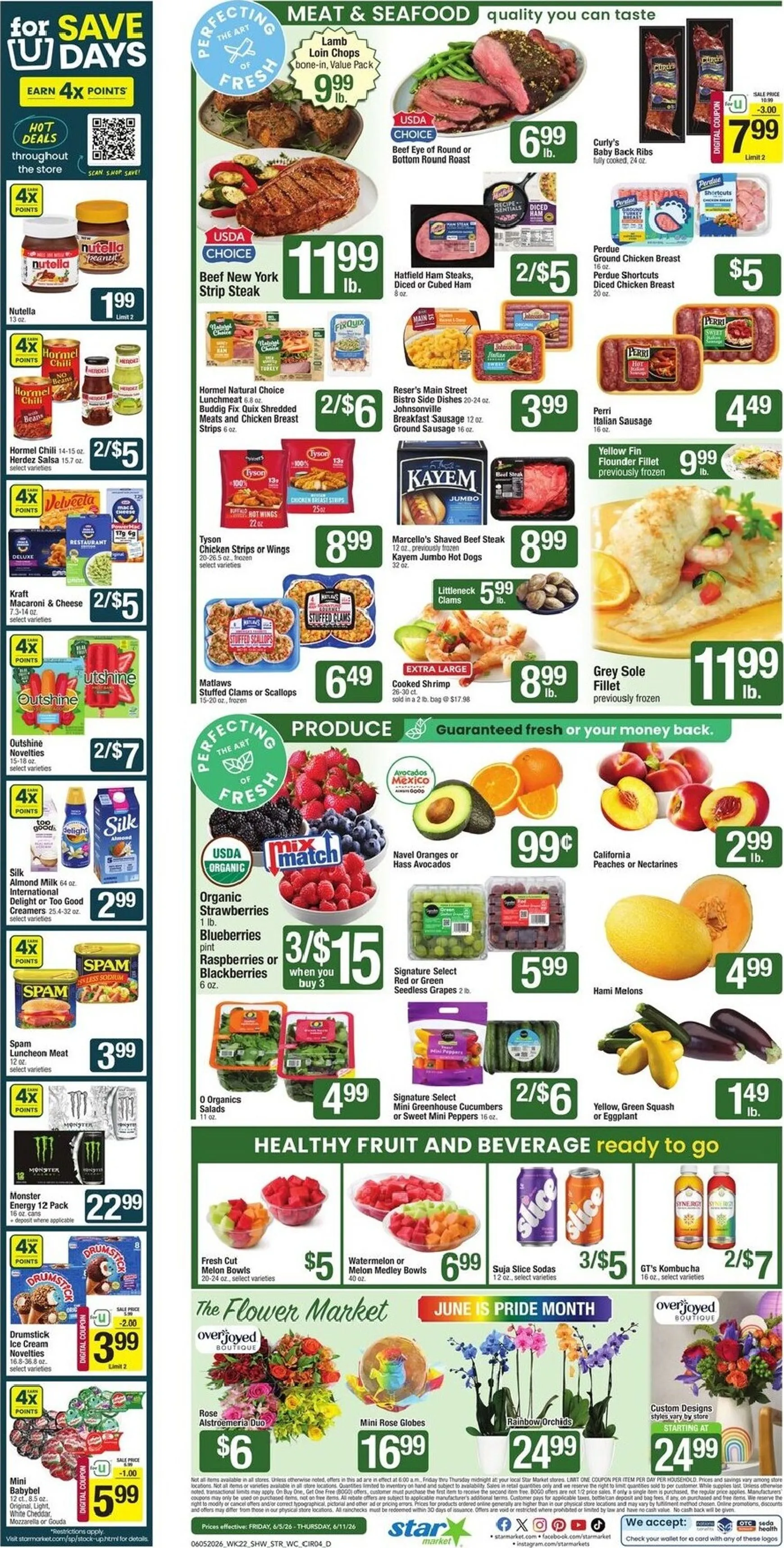 Weekly ad Current Star Market leaflet valid from Friday 06/05/2026 to Thursday 06/11/2026 from June 5 to June 11 2026 - Page 4