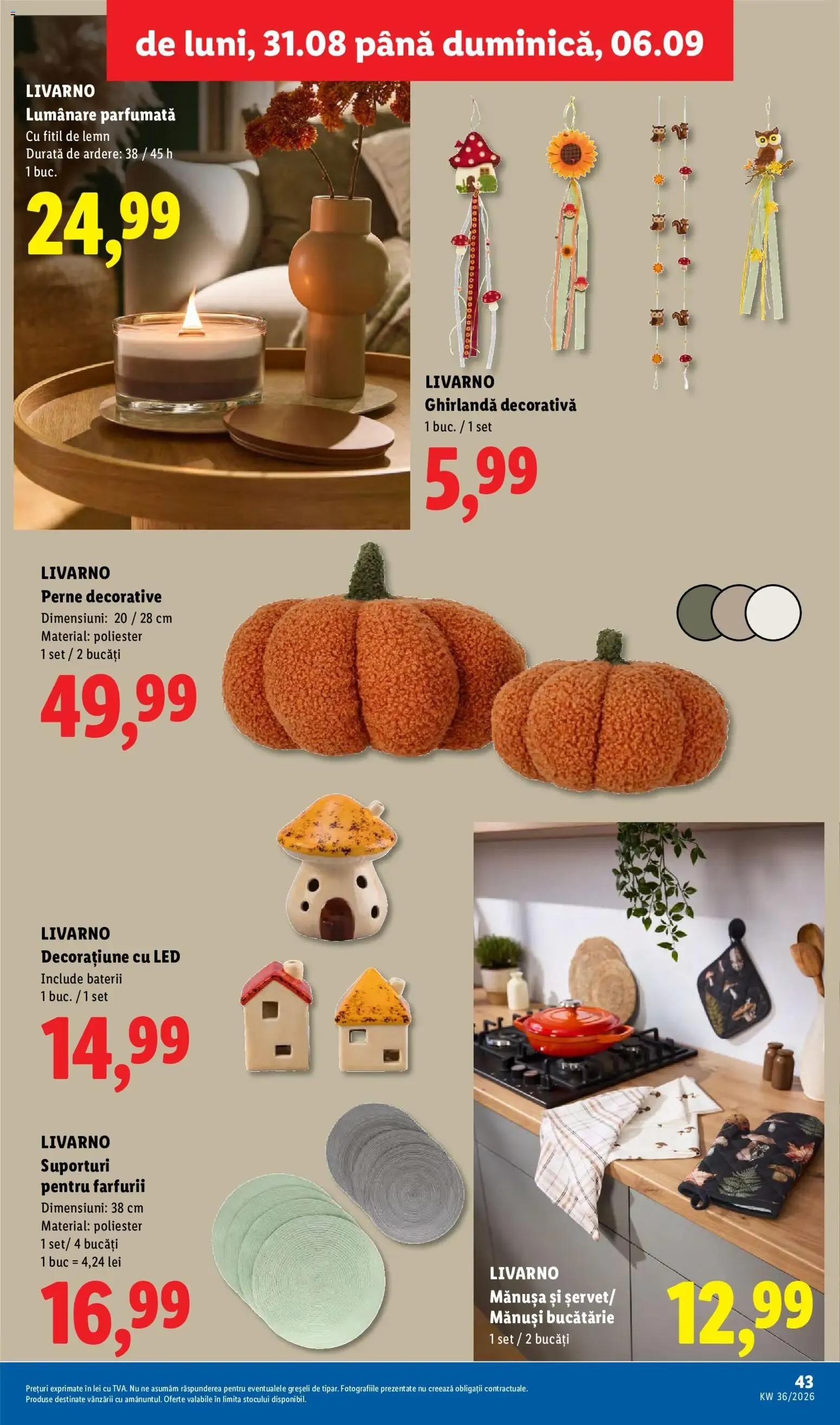 Catalog Catalog LIDL 31.08.2026 - Oferta și Revista online de la 31 august până la 6 septembrie 2026 - Revista Pagina 43