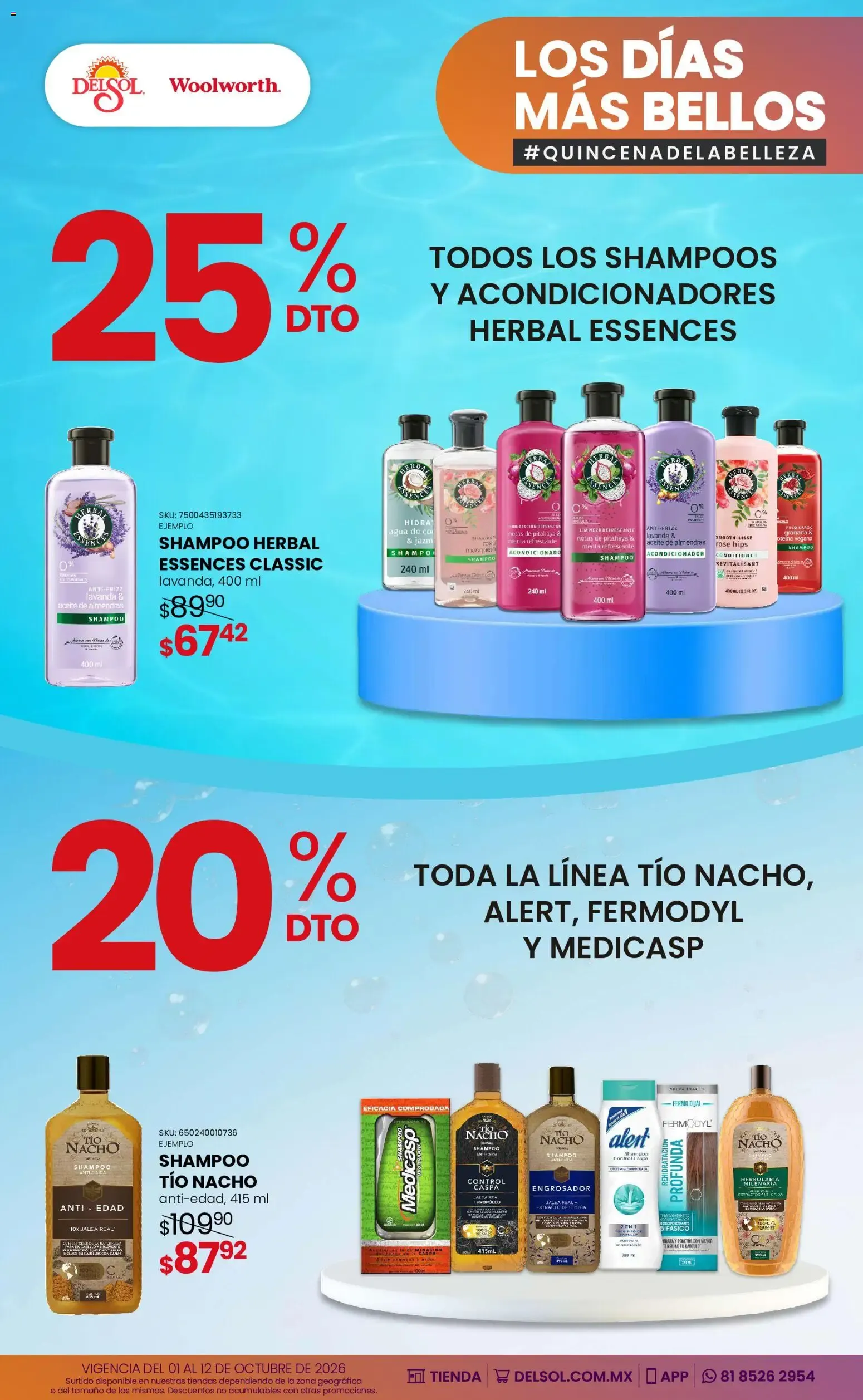Catálogo de Del Sol y Woolworth catálogo Los días más bellos - Quincena Belleza (01/10/2026 - 12/10/2026) - catálogo en línea 1 de octubre al 12 de octubre 2026 - Pagina 4