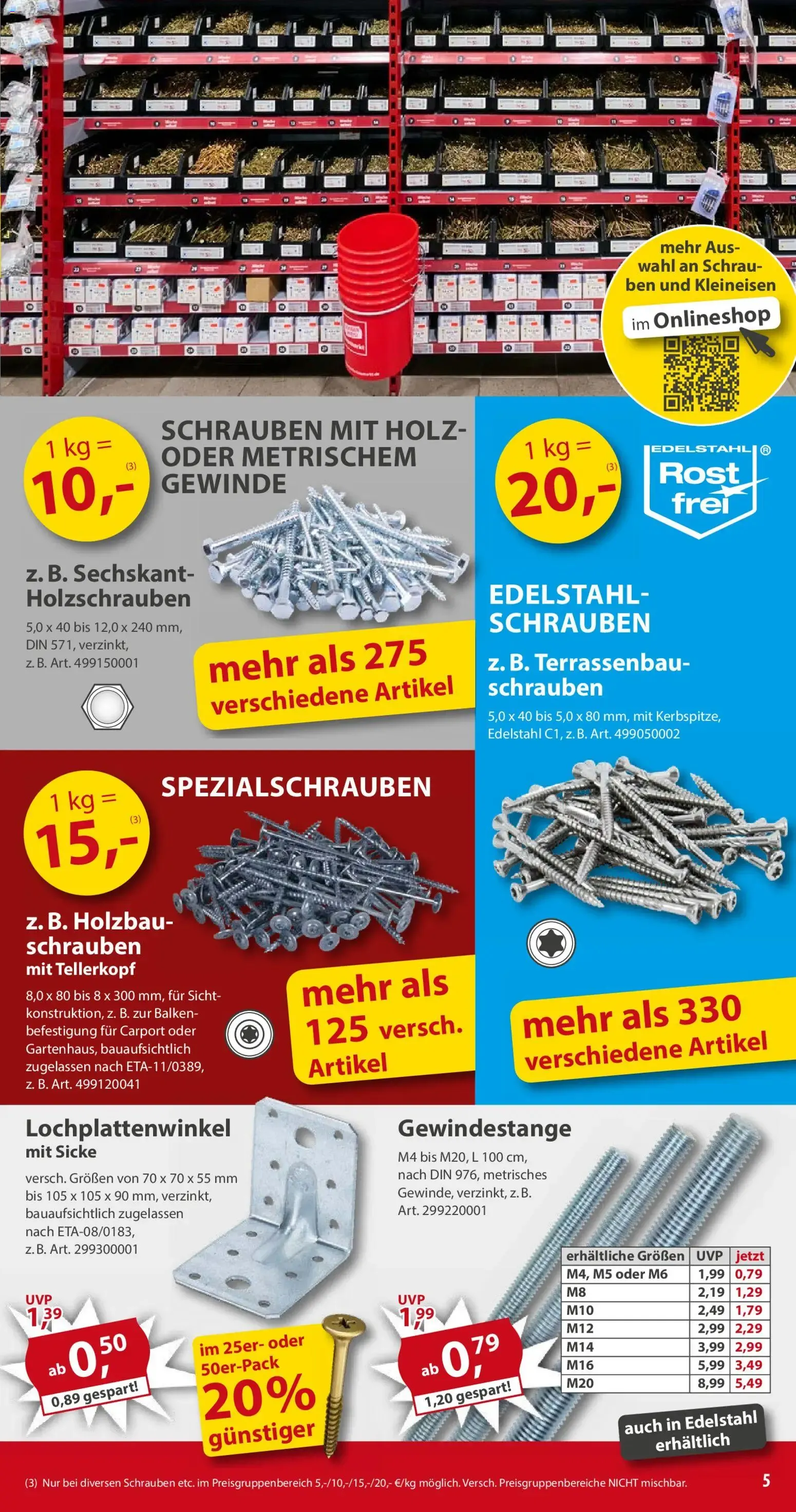 Sonderpreis Baumarkt Prospekt (ab 13.06.2026) zum Blättern von 13. Juni bis 19. Juni 2026 - Prospekt seite 5