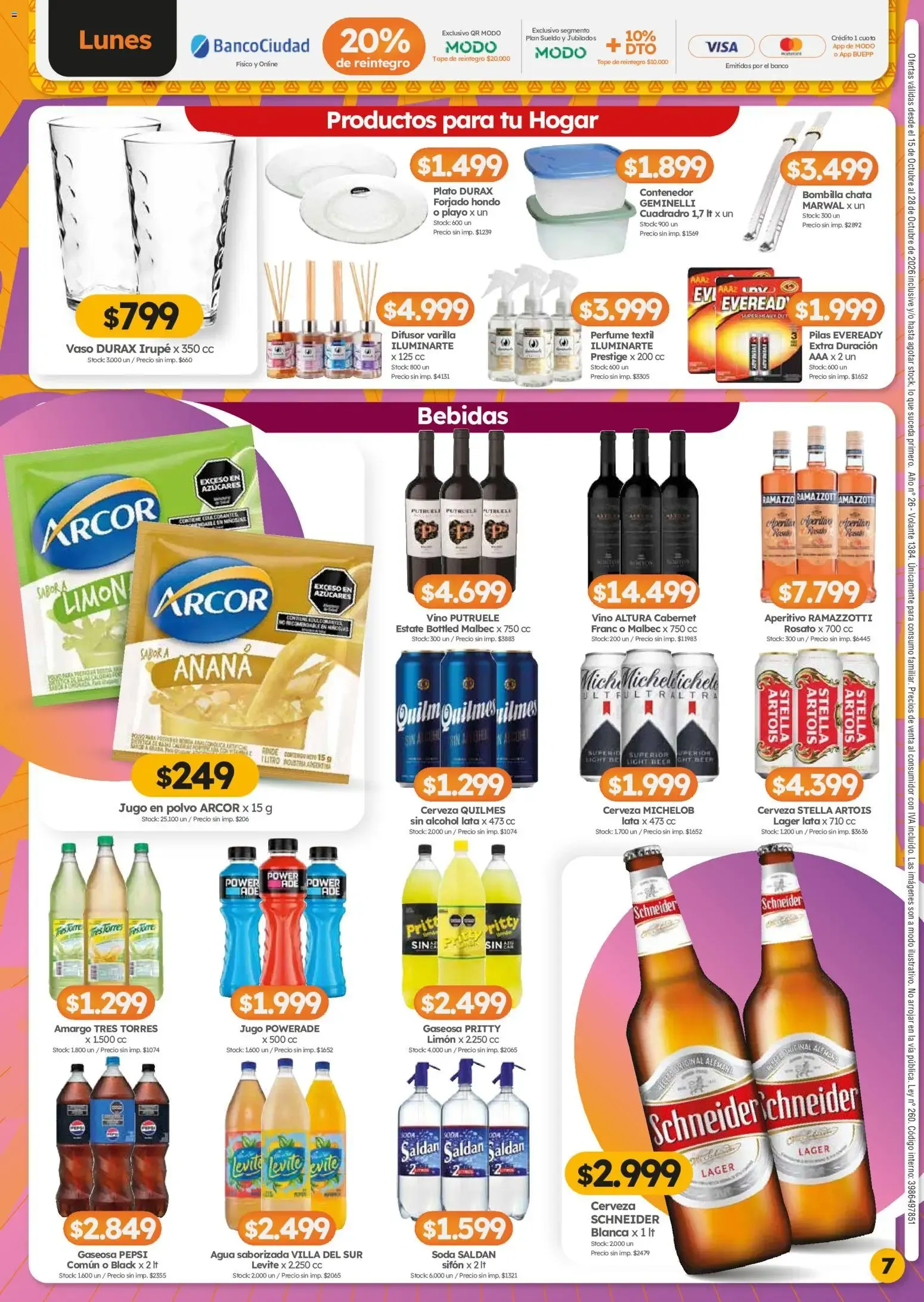 Ofertas de Cordiez - Ofertas || del 15/10/2026 - 28/10/2026 || Catálogo 15 de octubre al 28 de octubre 2026 - Página 7 del catálogo