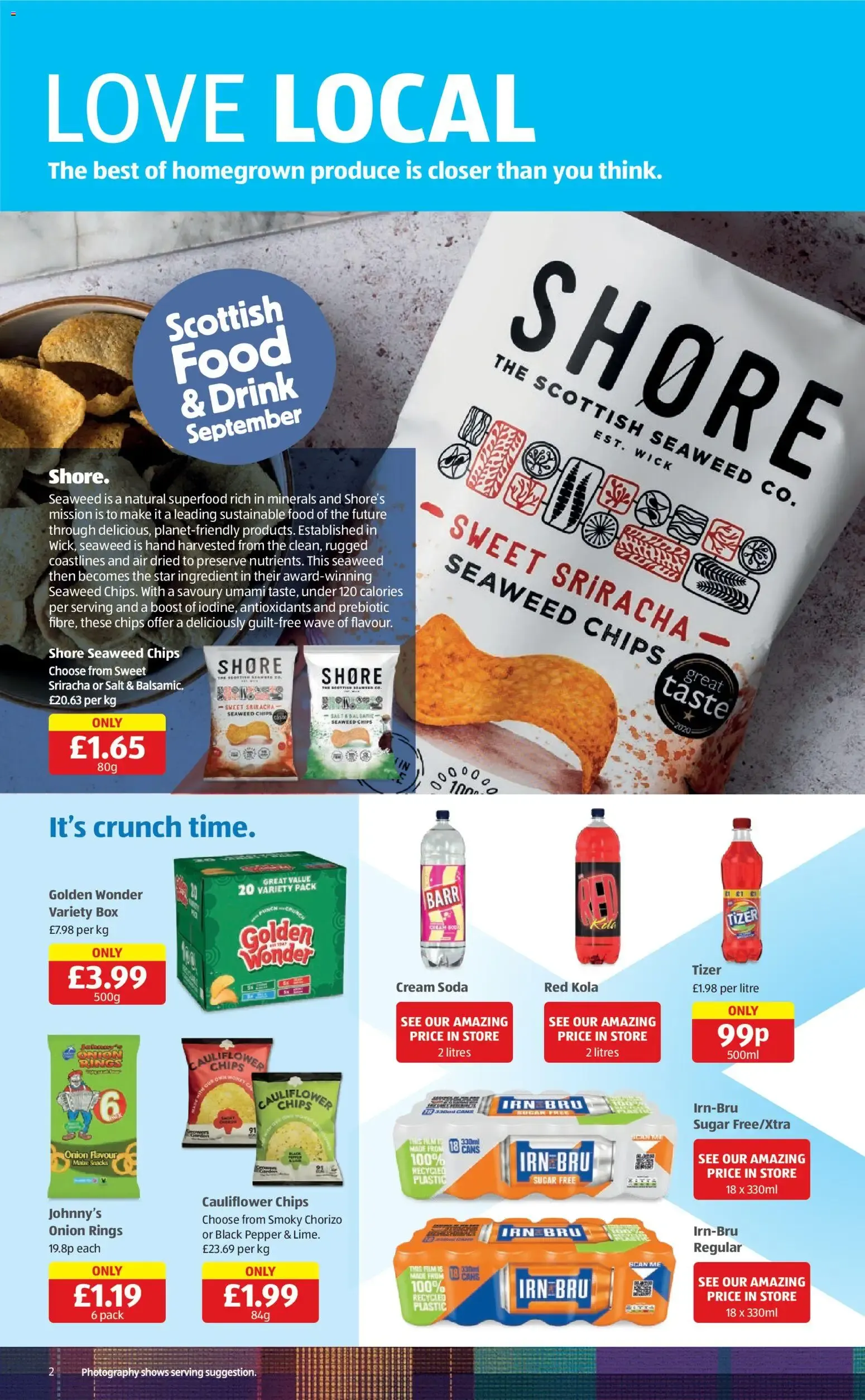 Weekly offers Scottish Specialbuys Aldi (03/09/2026 - 09/09/2026) - Offers Online from 3 September to 9 September 2026 - Catalogue Page 2