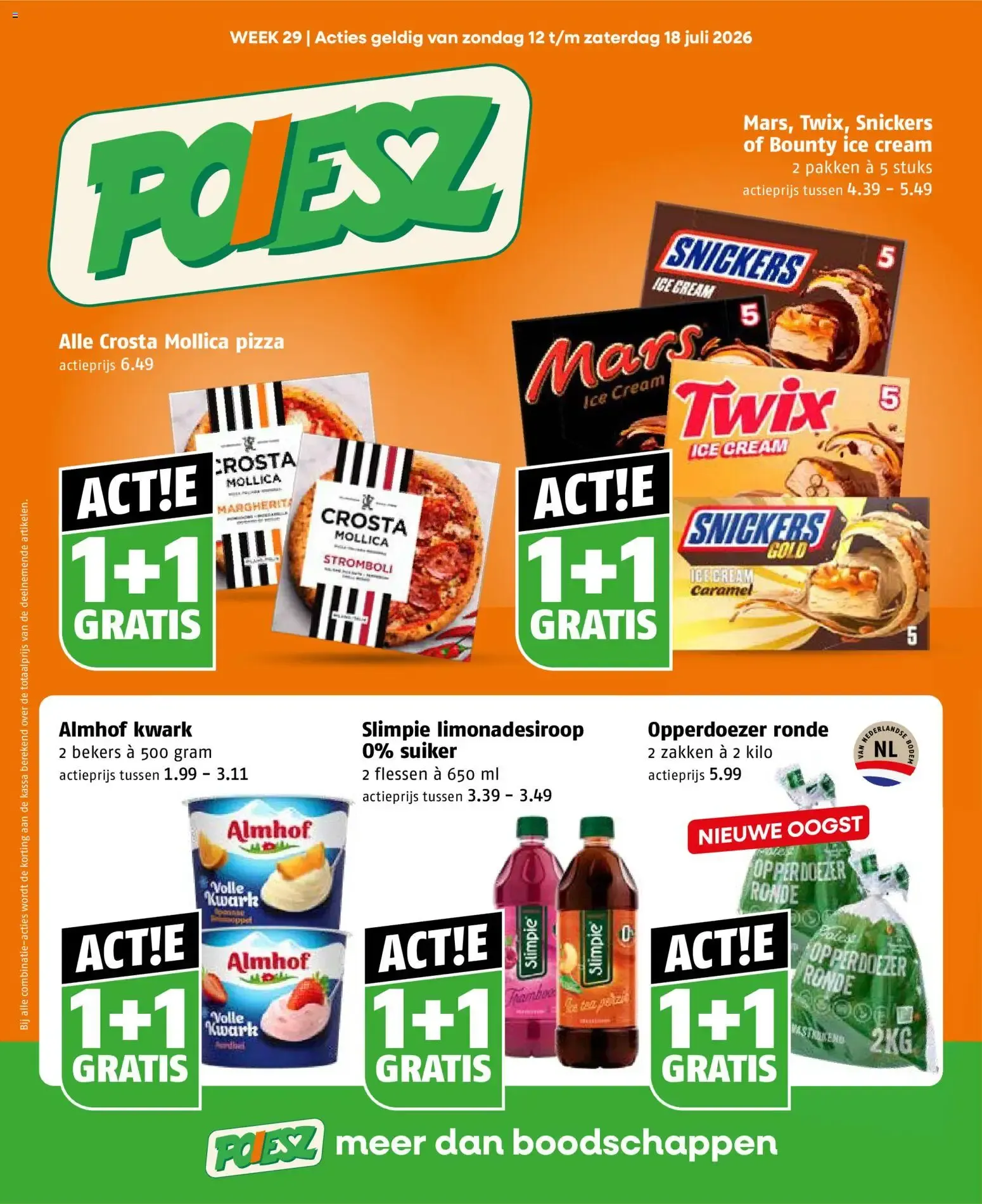 Poiesz folder vanaf 12-07-2026 || NIEUWE van 12 juli tot 18 juli 2026 - Folder pagina 1