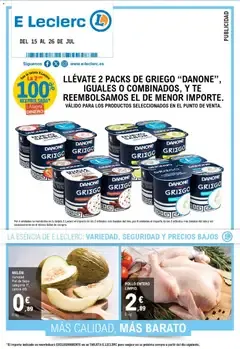 Catálogo de E Leclerc ofertas 14 de julio al 28 de julio 2026 - Página 1