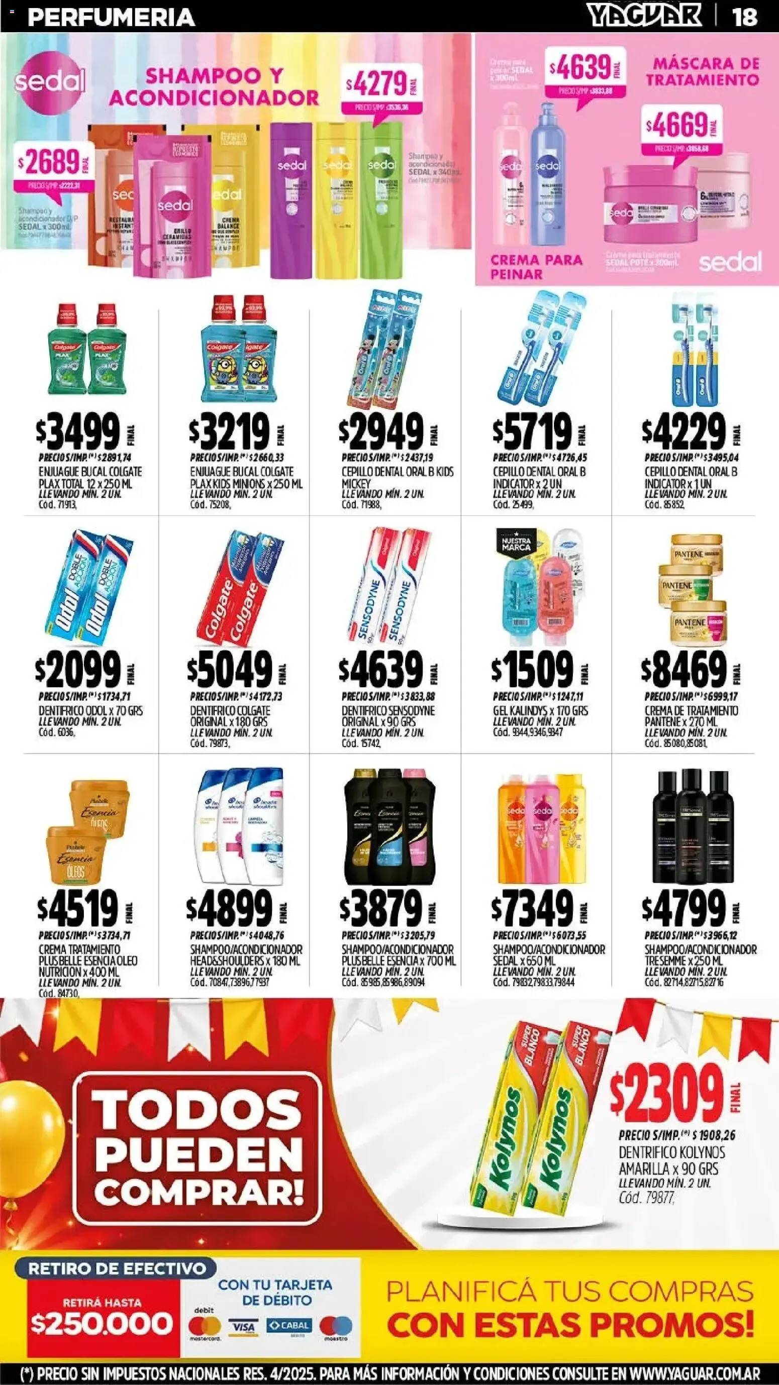 Ofertas de MAYORISTA YAGUAR EL CUMPLE DEL AÑO 38 19 de octubre al 25 de octubre 2026 - Página 20 del catálogo