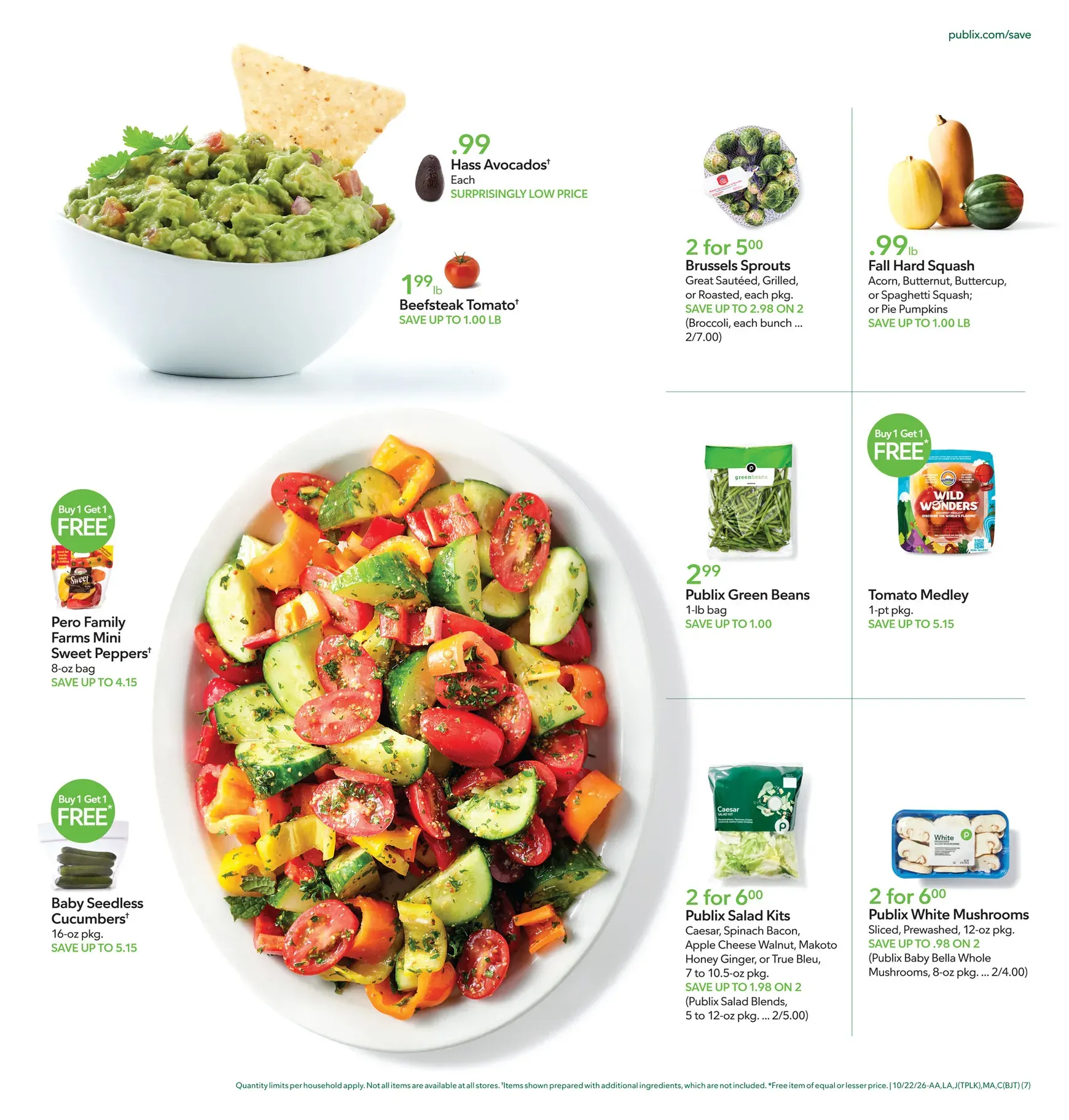 Weekly promotion Future Publix flyer valid from Thursday 10/22/2026 to Wednesday 10/28/2026 spanning from October 22 to October 28 2026 - Page 7 for Catalogue 365