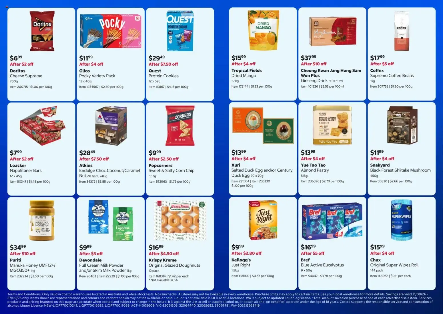 Costco In-Warehouse Savings - Catalogue valid from 31 August to 27 September 2026 - page 4