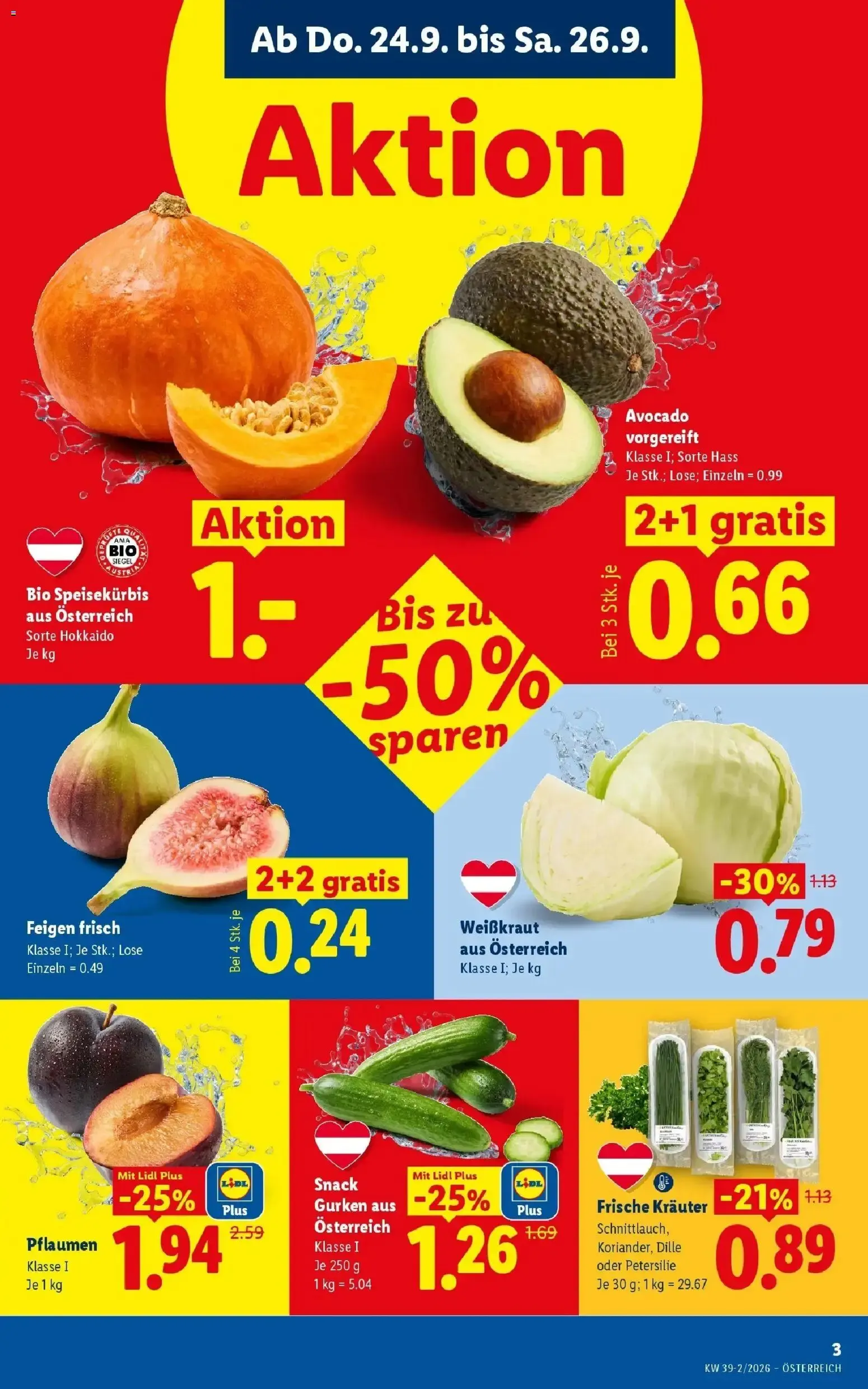 Lidl Flugblatt - Wien ab 24.09.2026 - Angebote ab donnerstag von 24. September bis 26. September 2026 - Flugblätt seite 5