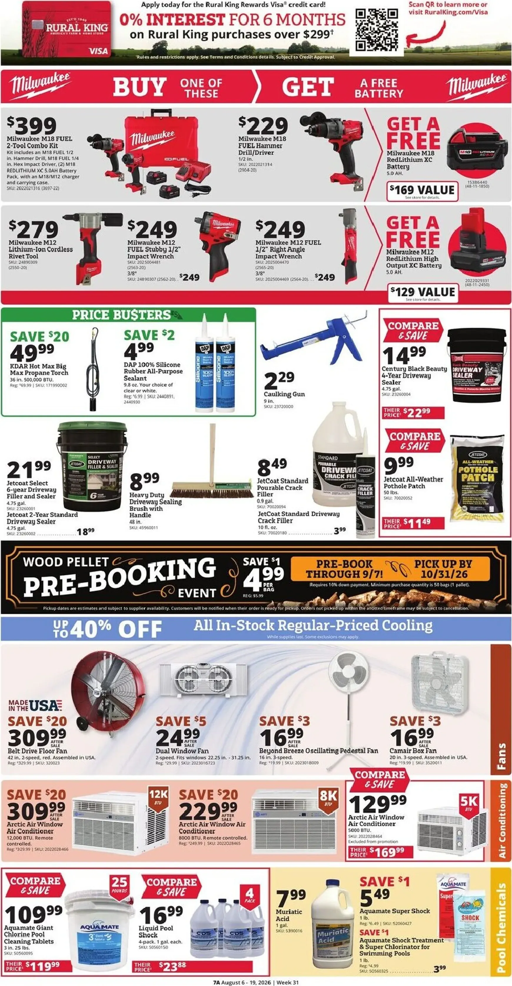 Weekly ad Current Rural King leaflet valid from Thursday 08/06/2026 to Wednesday 08/19/2026 from August 6 to August 19 2026 - Page 7
