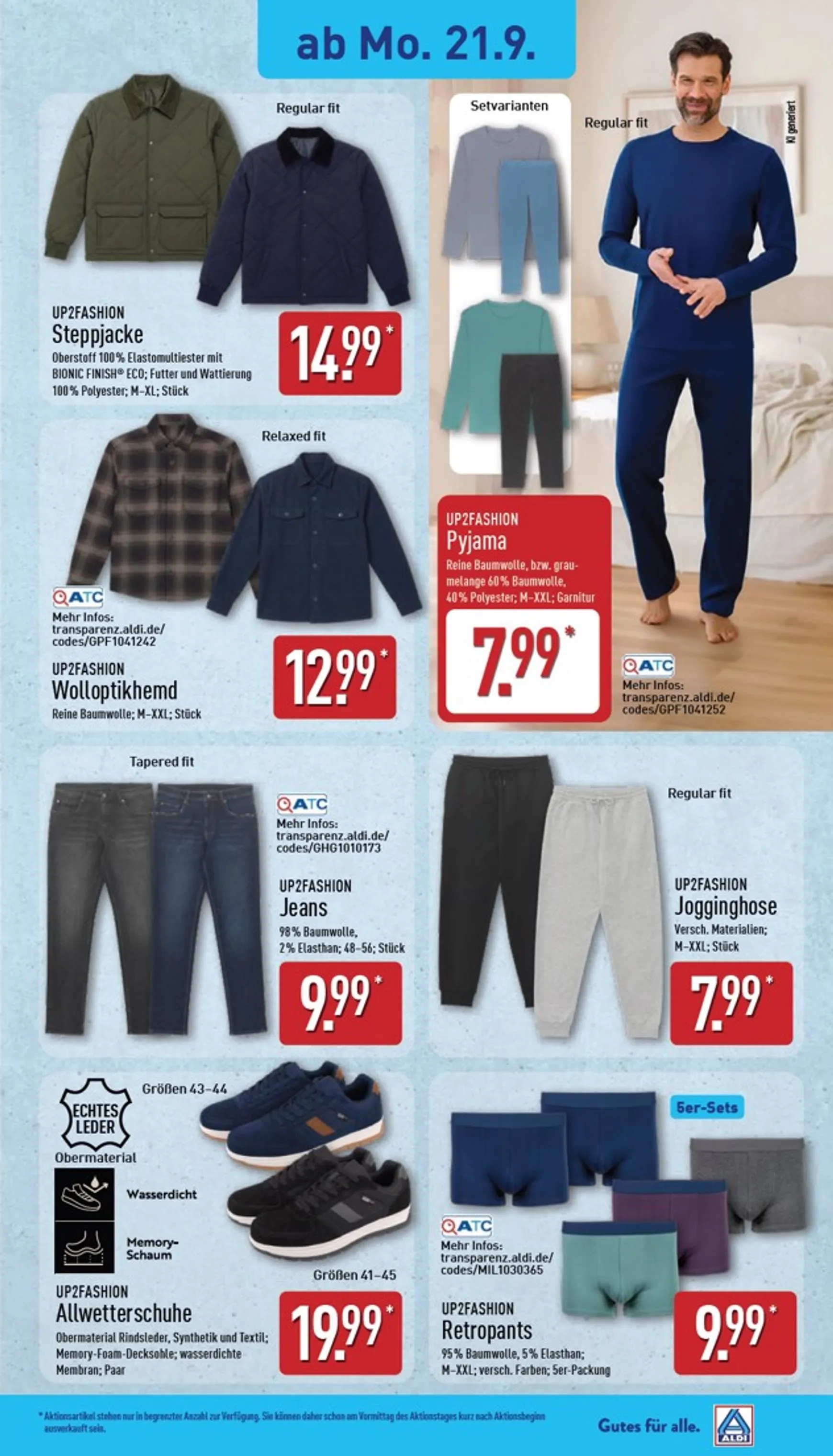 ALDI NORD - Ausblick Prospekt nächste Woche – von Montag 21.09.2026 bis Samstag 26.09.2026 von 21. September bis 26. September 2026 - Prospekt seite 3