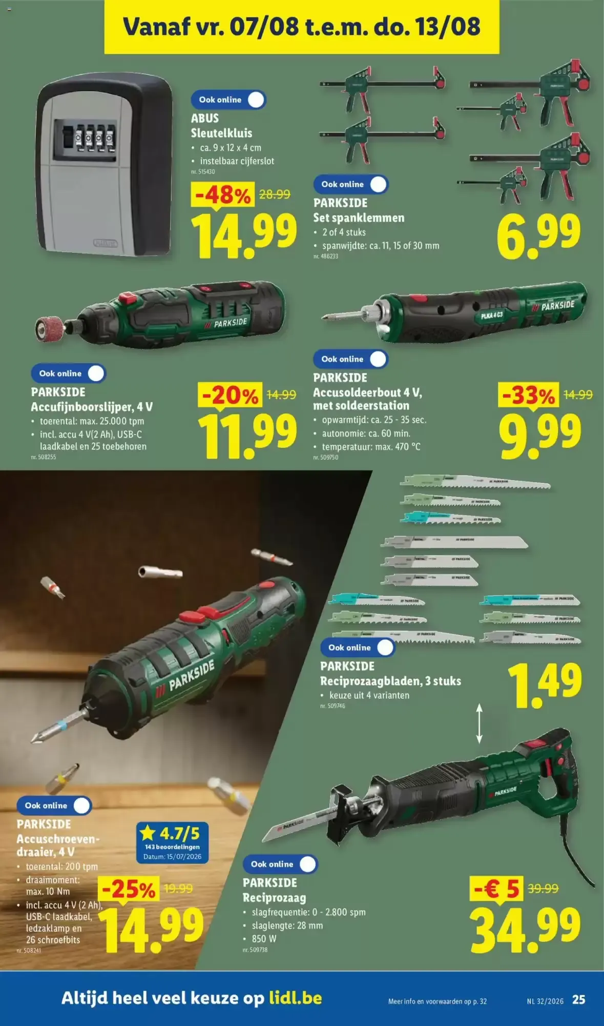 Lidl folder week 32 van 3 augustus tot 8 augustus 2026 - folder pagina 25