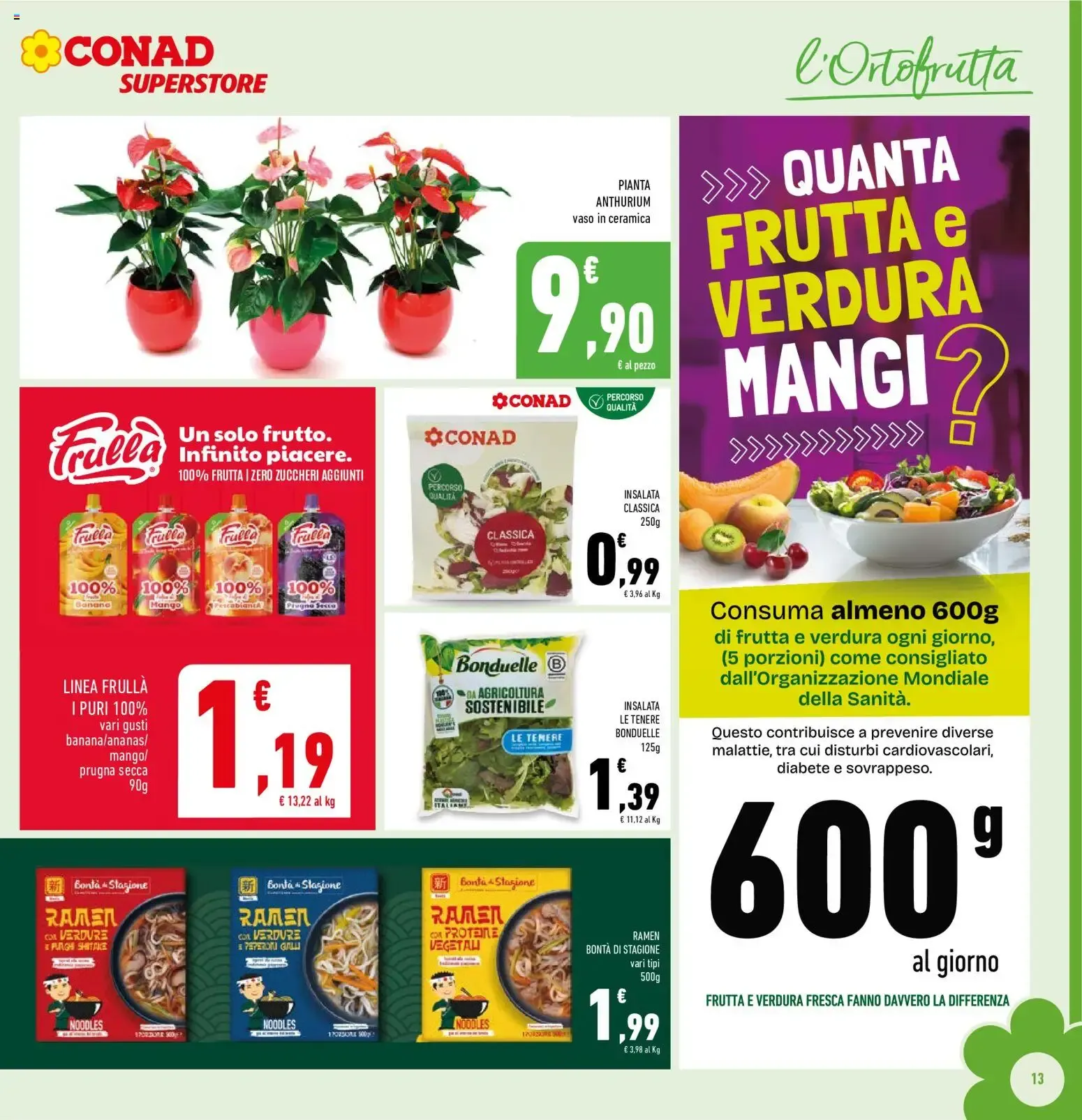 Anteprima volantino Conad dal 07/10/2026 prossima settimana da 7 ottobre a 18 ottobre di 2026 - Pagina del volantino 13
