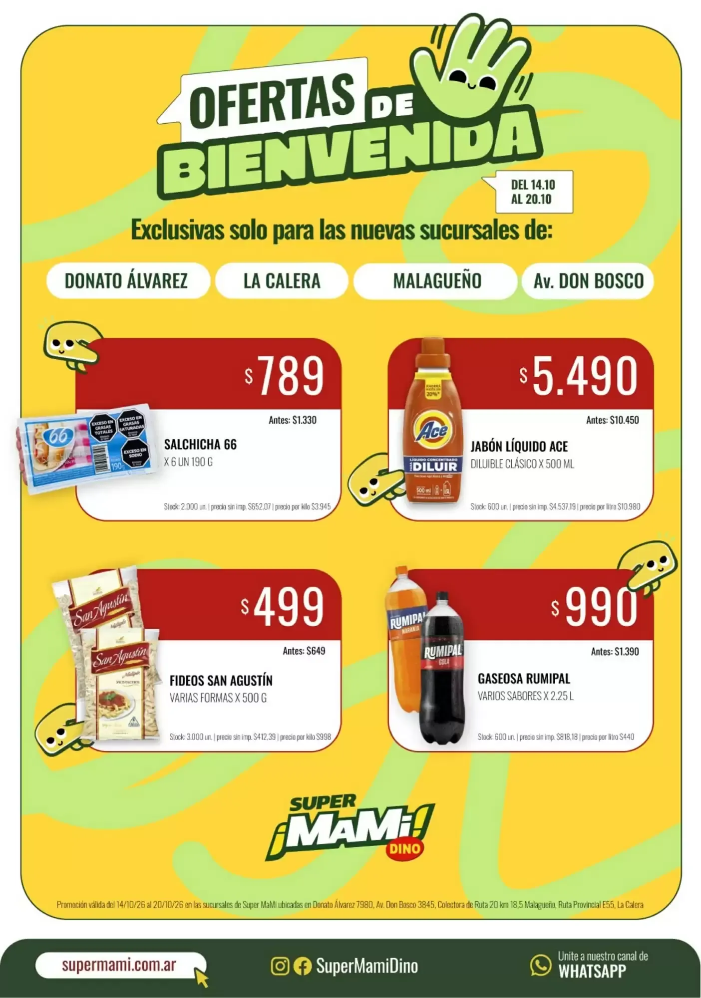 Ofertas de Catálogo de Ofertas Super Mam! Dino 15 de octubre al 20 de octubre 2026 - Página 2 del catálogo