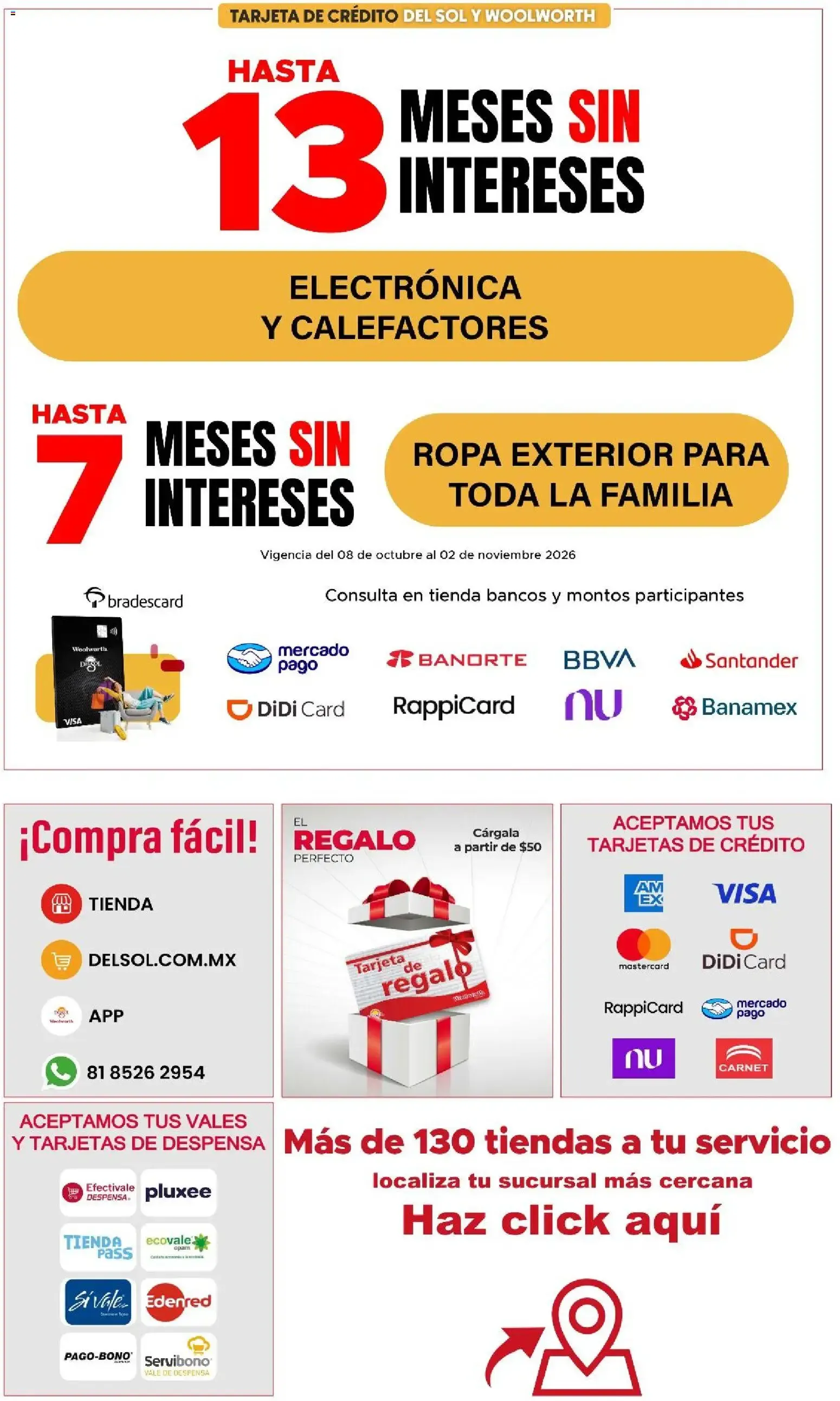 Catálogo de Del Sol y Woolworth - Feliz NaviDar y Compartir (08/10/2026 - 02/11/2026) - catálogo en línea 8 de octubre al 2 de noviembre 2026 - Pagina 60