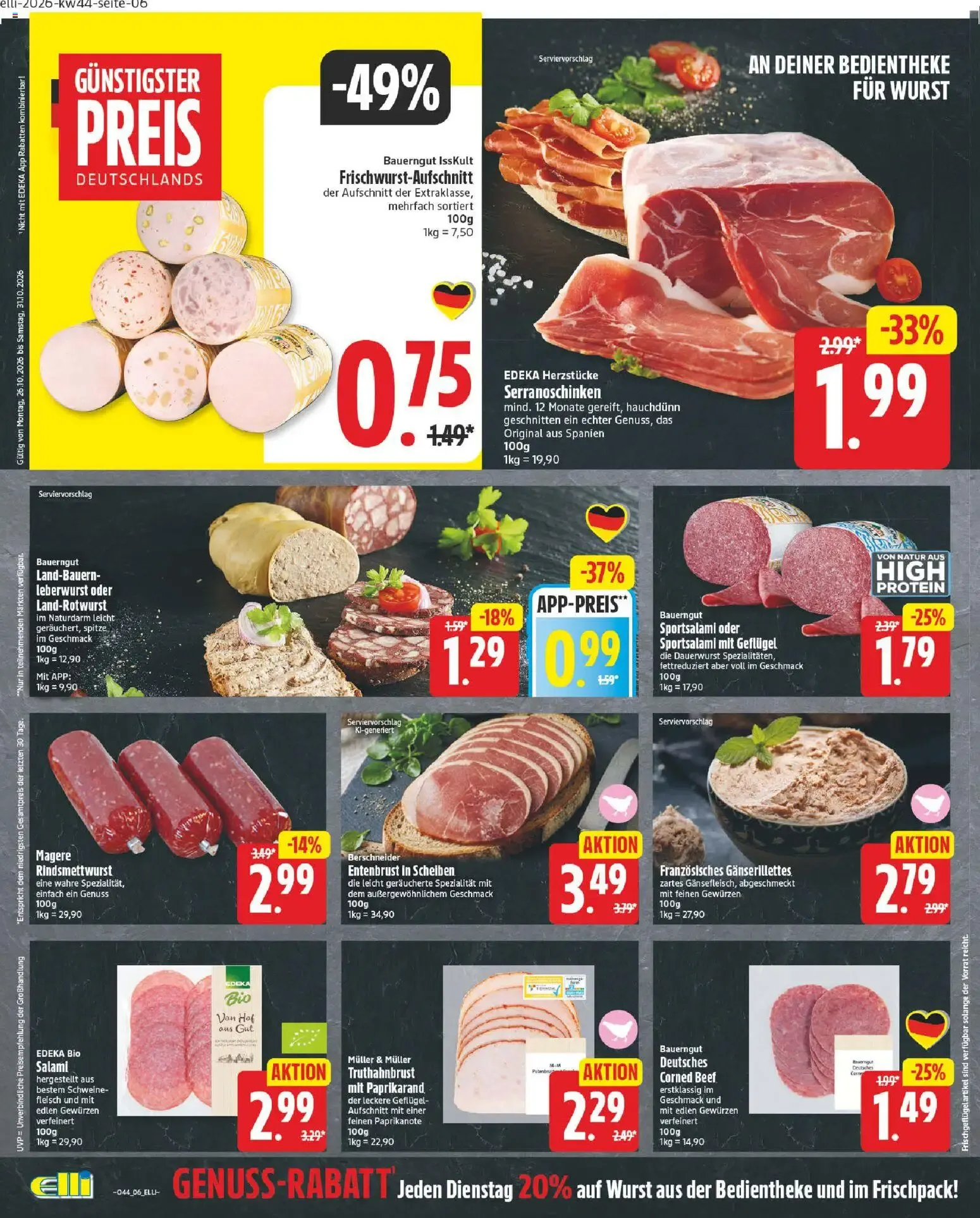 Elli Markt Prospekt vom 26.10.2026 – Angebote online von 26. Oktober bis 31. Oktober 2026 - Prospekt seite 6