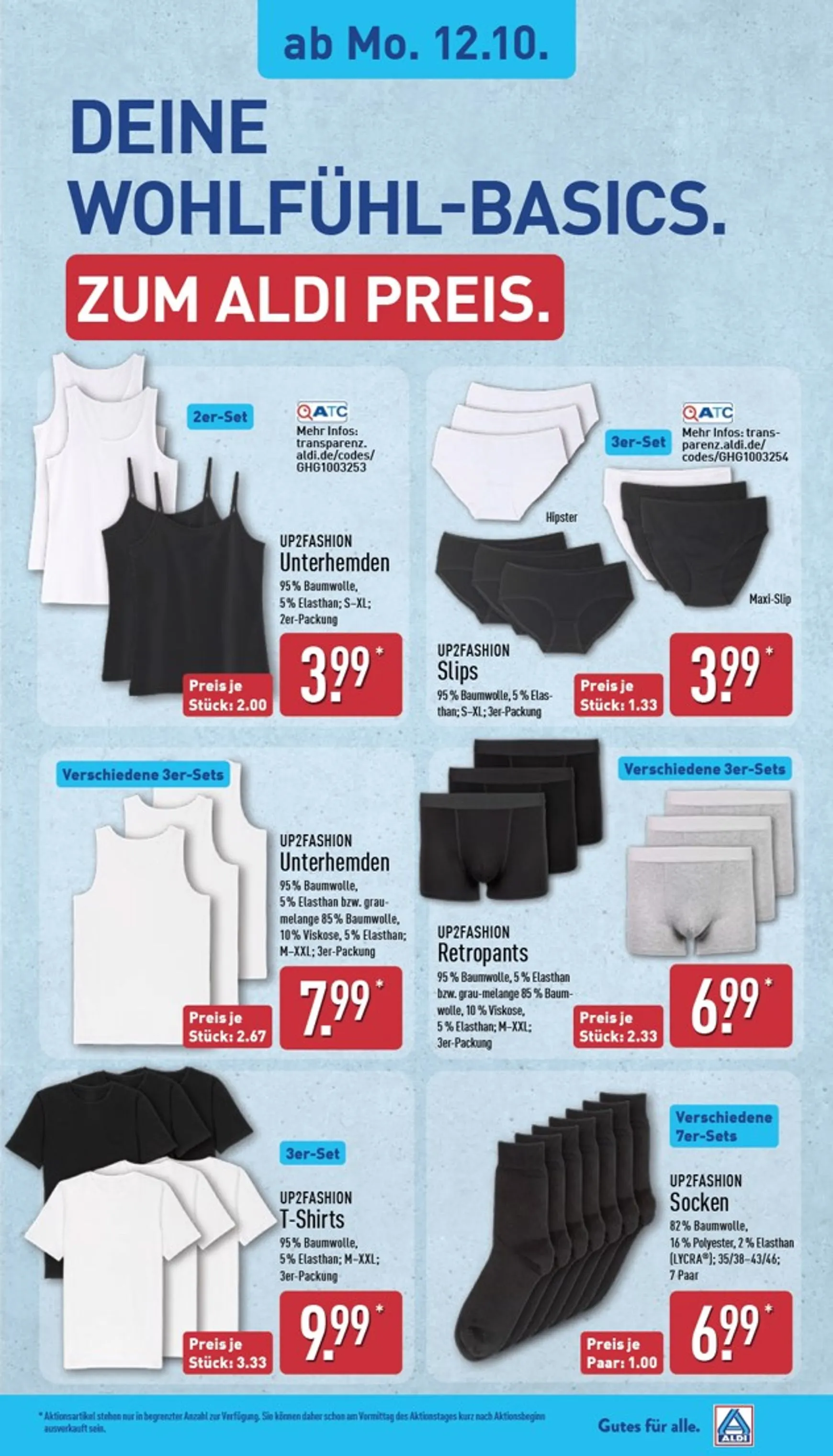 ALDI NORD - Ausblick Prospekt nächste Woche – von Montag 12.10.2026 bis Samstag 17.10.2026 von 12. Oktober bis 17. Oktober 2026 - Prospekt seite 6