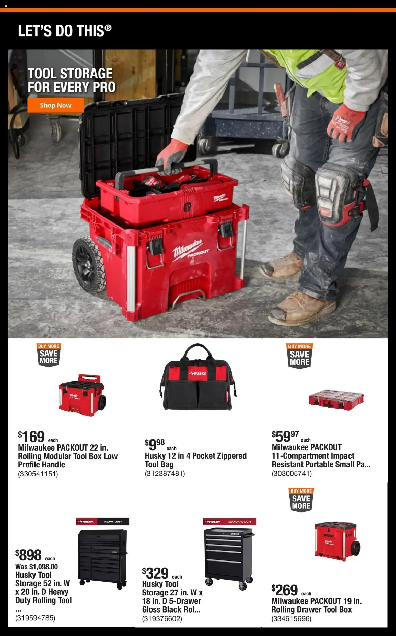 Weekly ad The Home Depot Pro: Exclusive RIDGID Savings from July 27 to August 3 2026 - Page 2