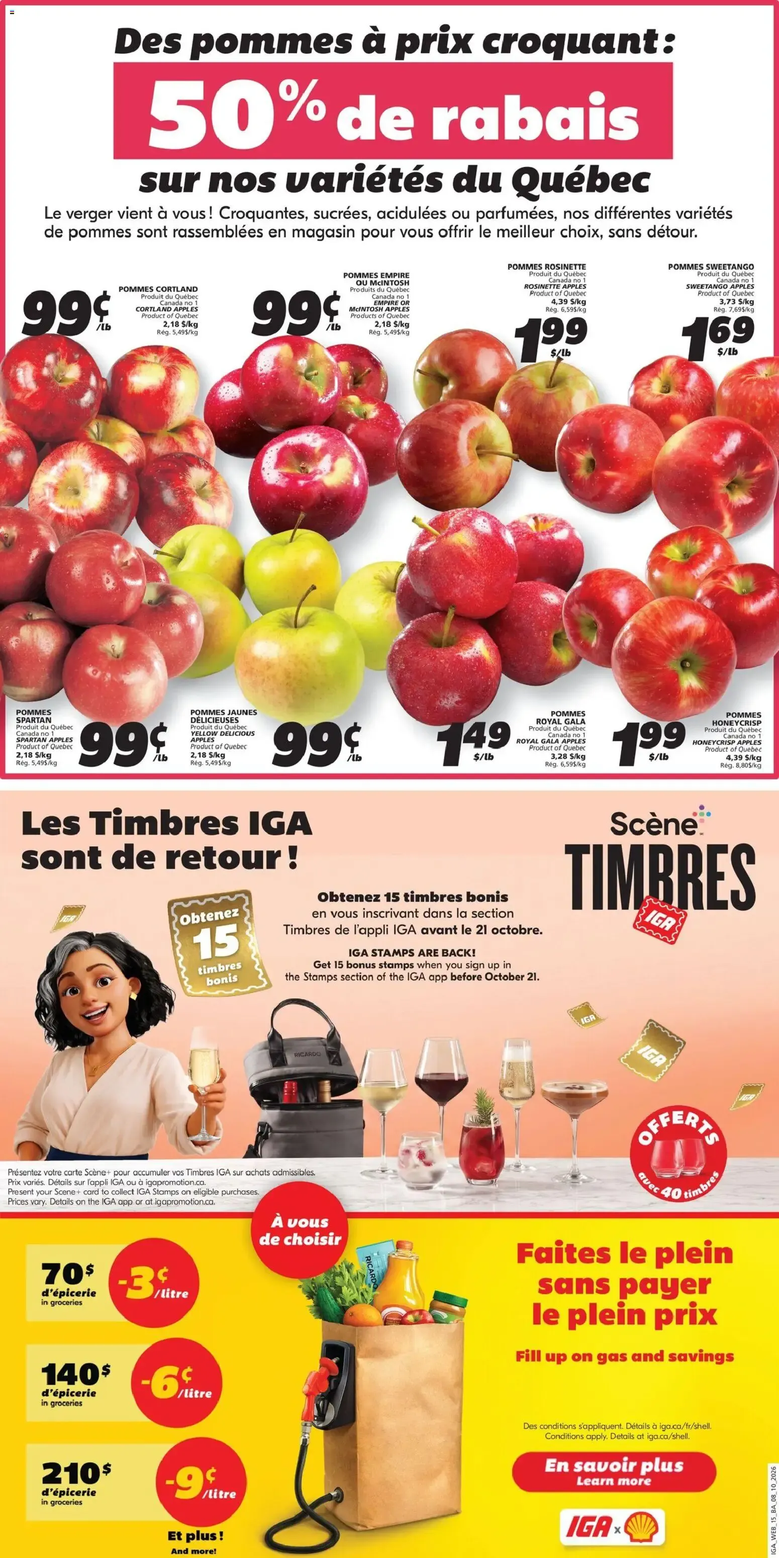 IGA weekly flyer / circulaire from Oct 8, 2026 > weekly specials & deals from October 8 to October 14 2026 - flyer page 3