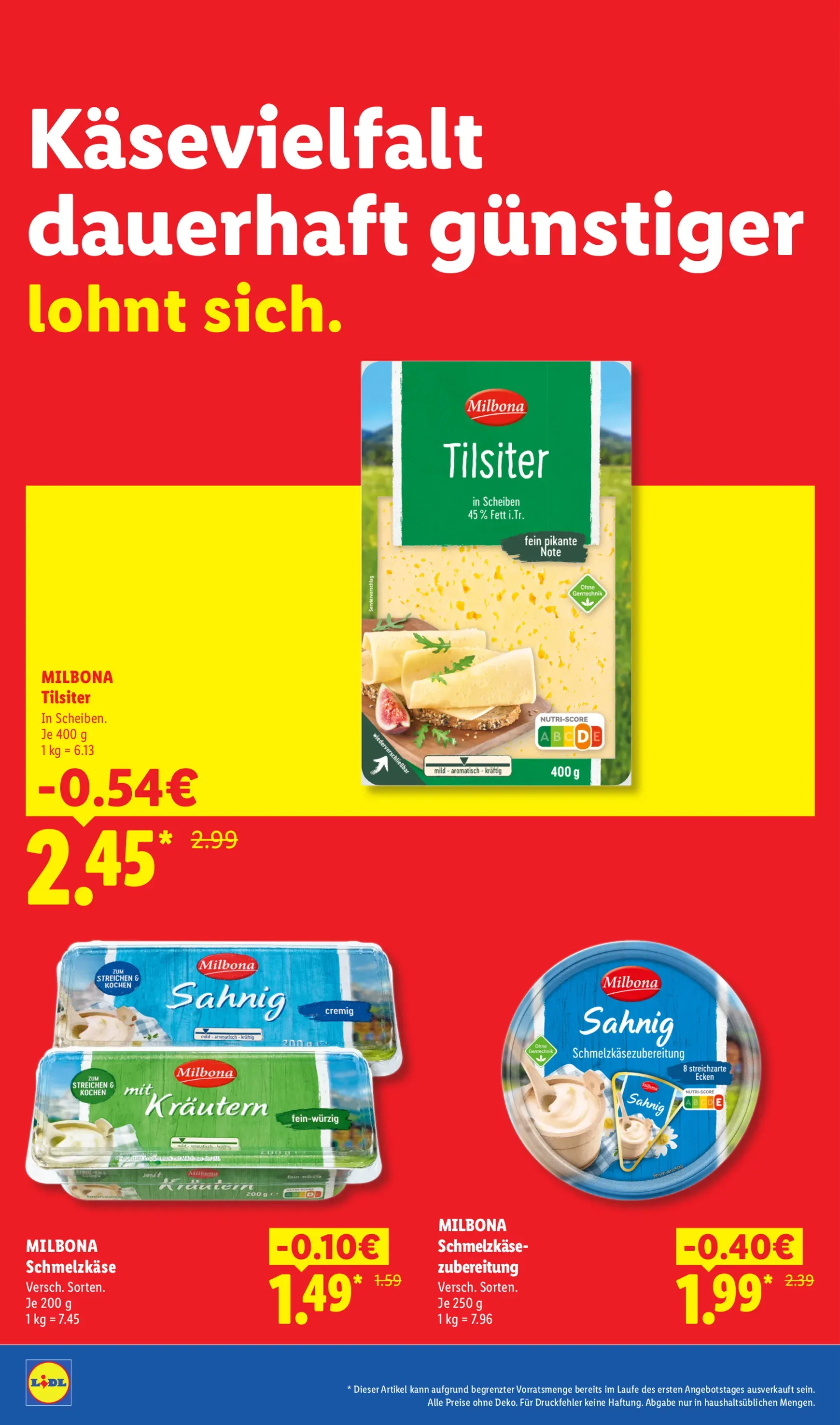 Lidl: Der Preisführer macht Deutschland dauerhaft günstiger! von 1. Juli bis 31. August 2026 - Prospekt seite 36
