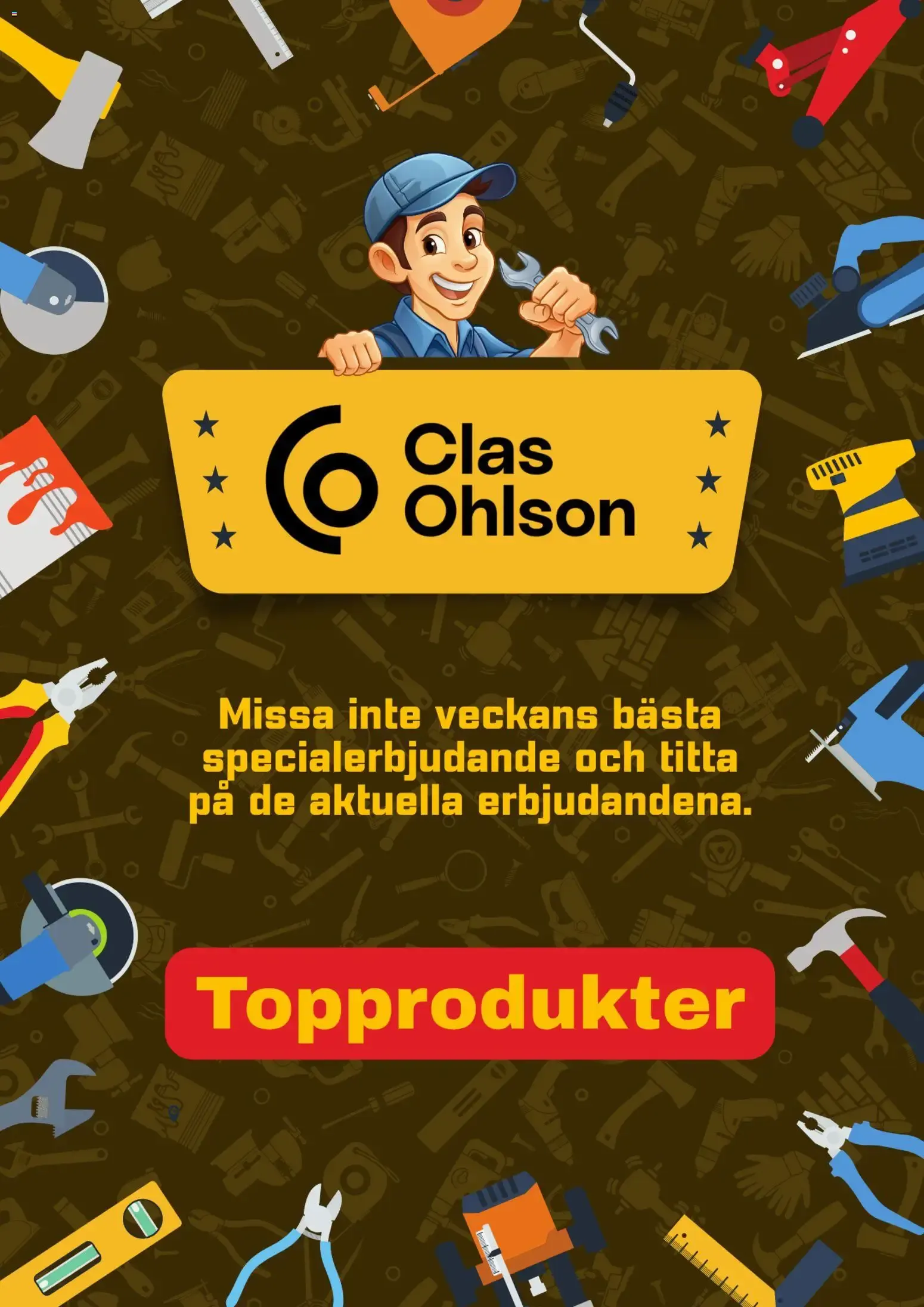 Clas Ohlson erbjudanden från 23/06/2026 - 28/07/2026 > Reklamblad nuvarande rabatter från 23 juni till 28 juli 2026 - Reklamblad sidor 1