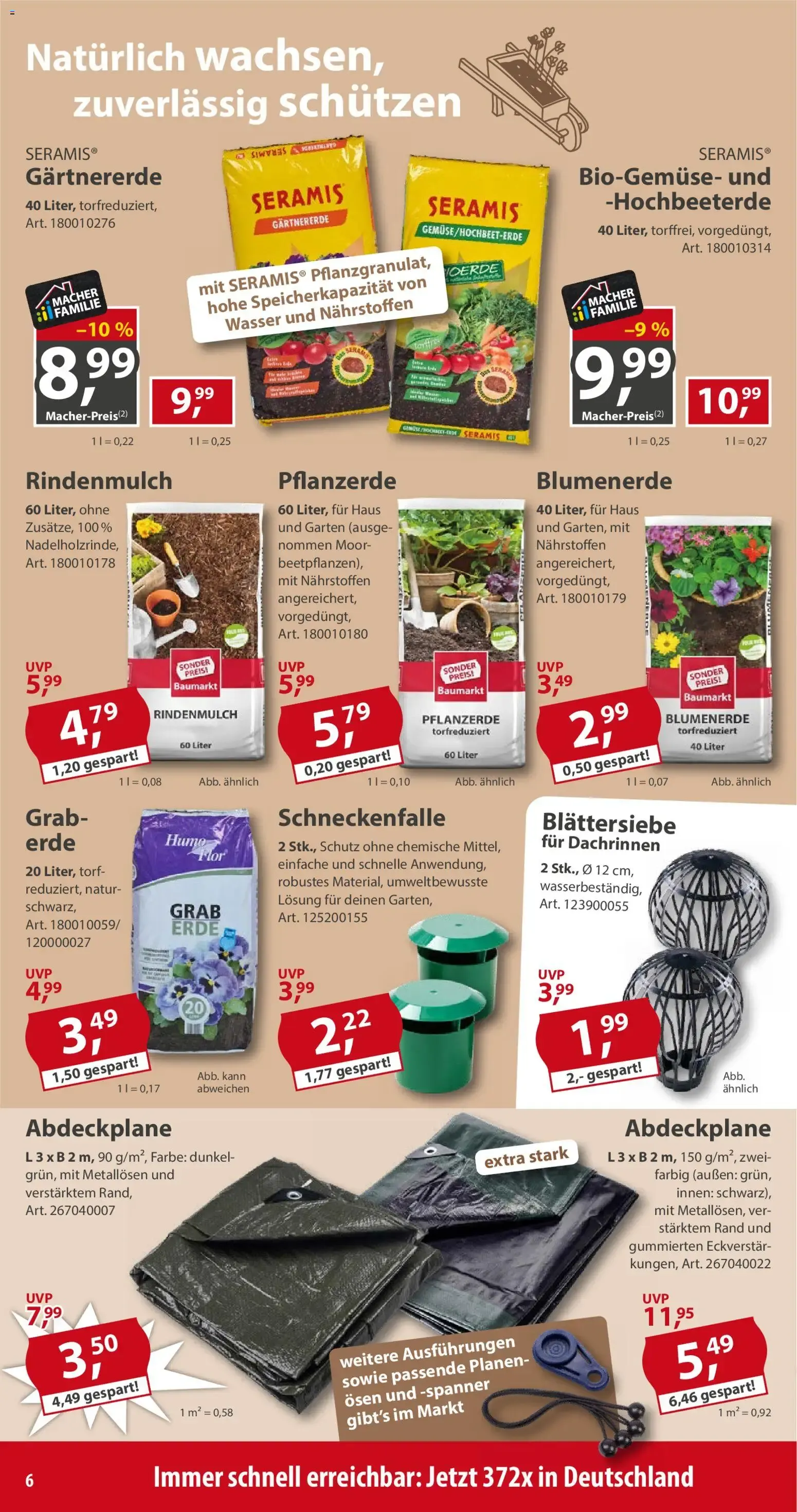 Sonderpreis Baumarkt Prospekt (ab 12.09.2026) zum Blättern von 12. September bis 18. September 2026 - Prospekt seite 6