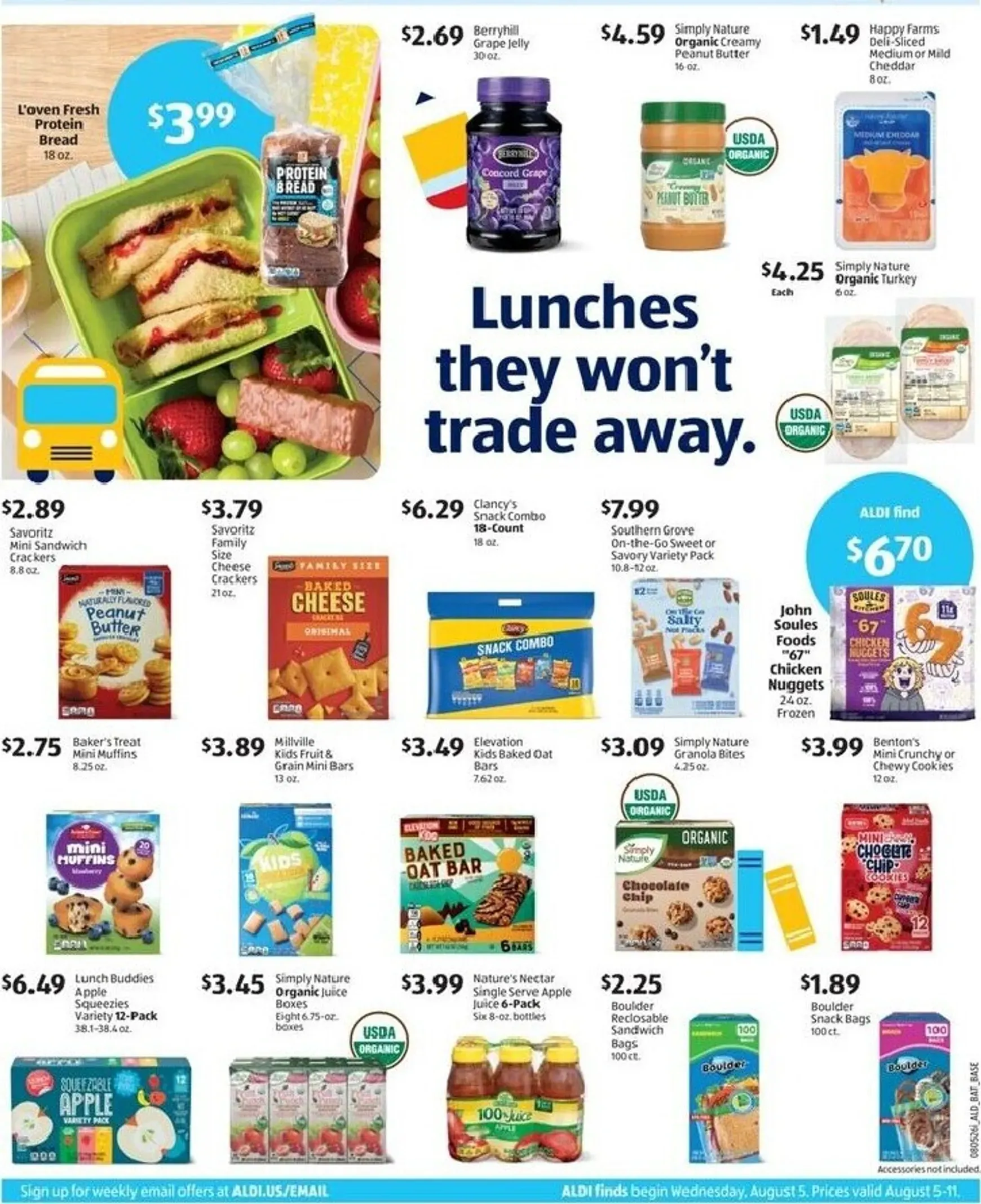 Weekly ad Current ALDI leaflet valid from Wednesday 08/12/2026 to Tuesday 08/18/2026 from August 12 to August 18 2026 - Page 6