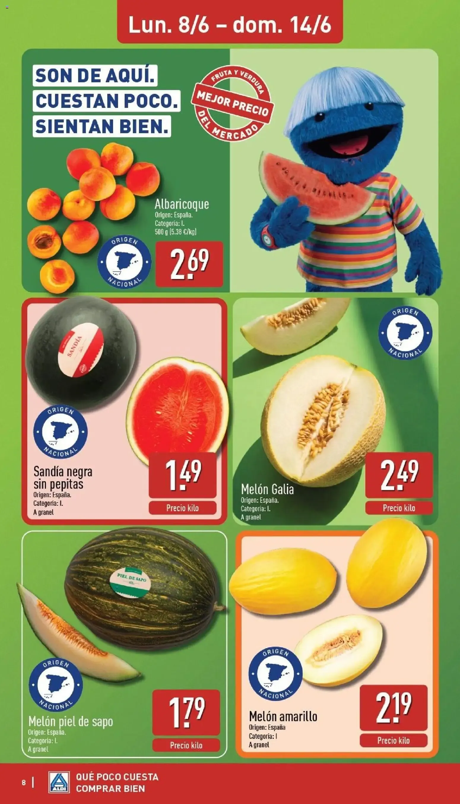 Catálogo de Aldi folleto Península del 08/06/2026 | Catálogo 8 de junio al 14 de junio 2026 - Página 8