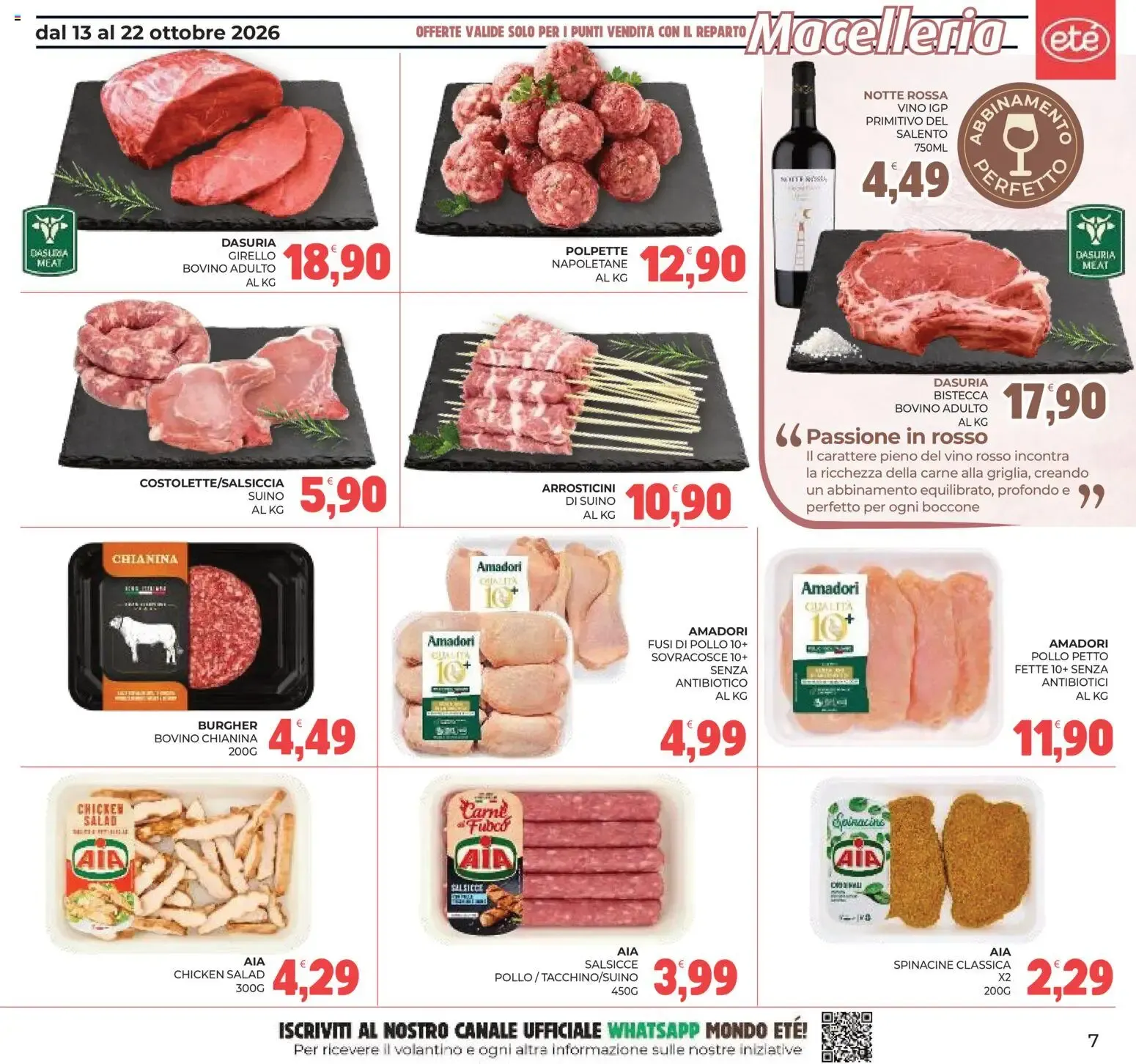 Eté volantino dal 13/10/2026 - online Offerte da 13 ottobre a 22 ottobre di 2026 - Pagina del volantino 7