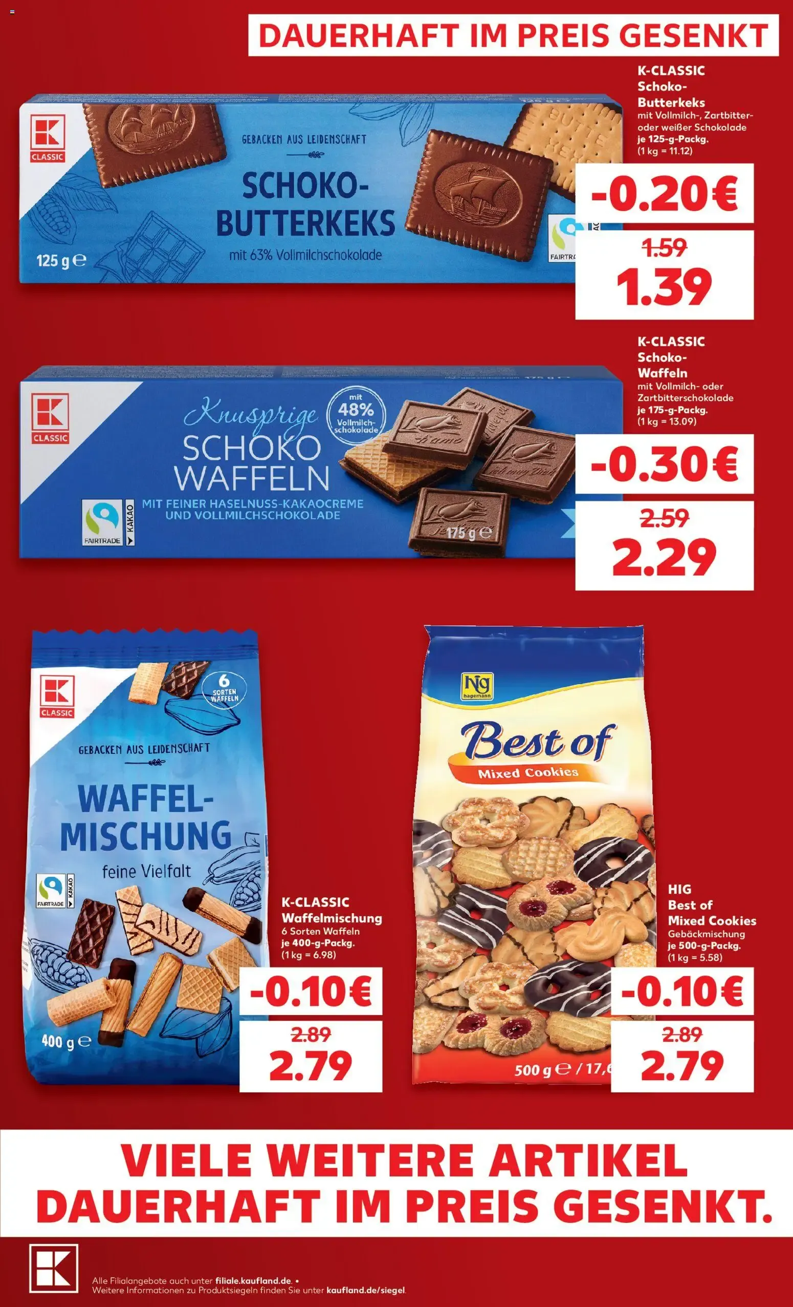 Kaufland Classic: Discount-Billig! Dauerhaft im Preis gesenkt van 1 oktober tot 31 oktober 2026 - Folder pagina 5