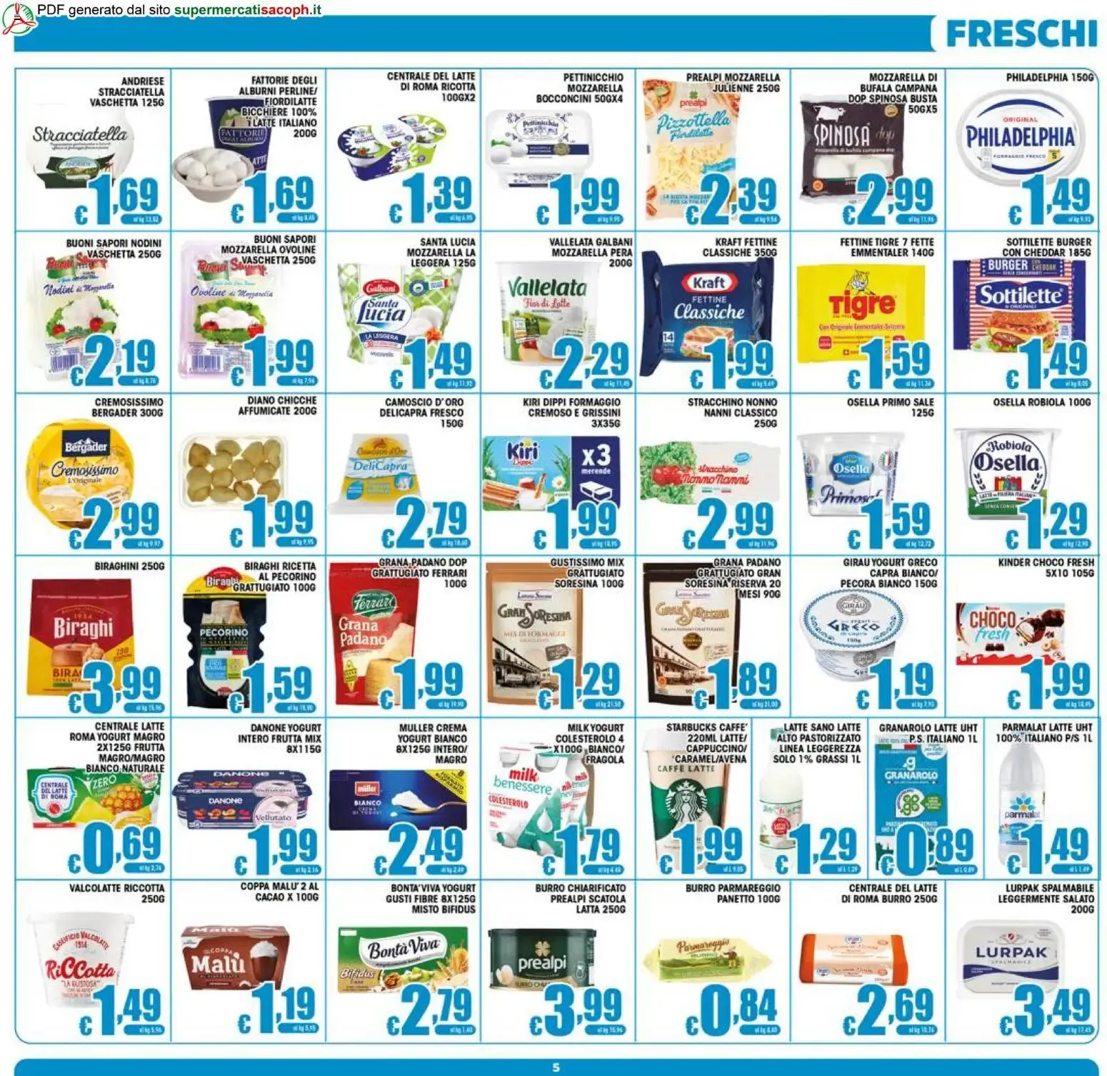 Sacoph - Offerte Super da 23 settembre a 1 ottobre di 2026 - Pagina del volantino 5